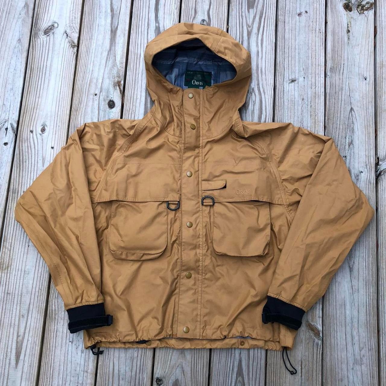 Vintage Orvis Windbreaker Fly Fishing Tough Shell Wading Jacket