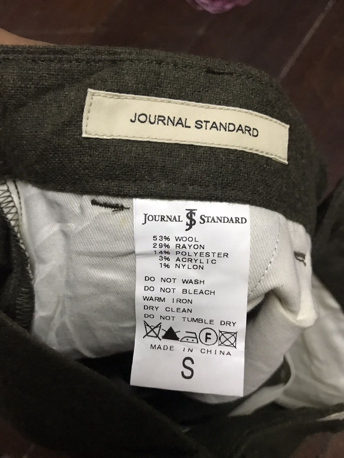 Journal Standard Journal standard wool pant size 30 Size US 30 / EU 46 - 7 Thumbnail