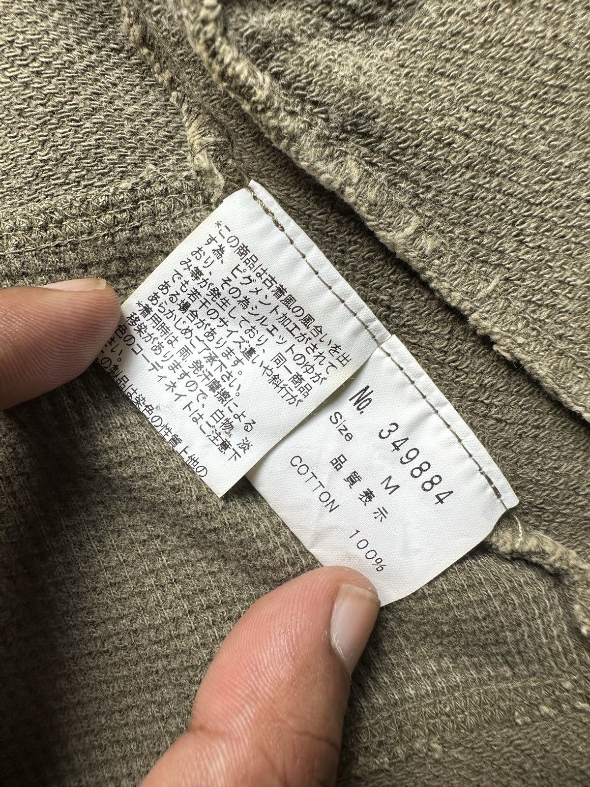 Cook Jeans 00s Cook Jeans Avant-garde cotton zipper jacket Size US M / EU 48-50 / 2 - 14 Thumbnail