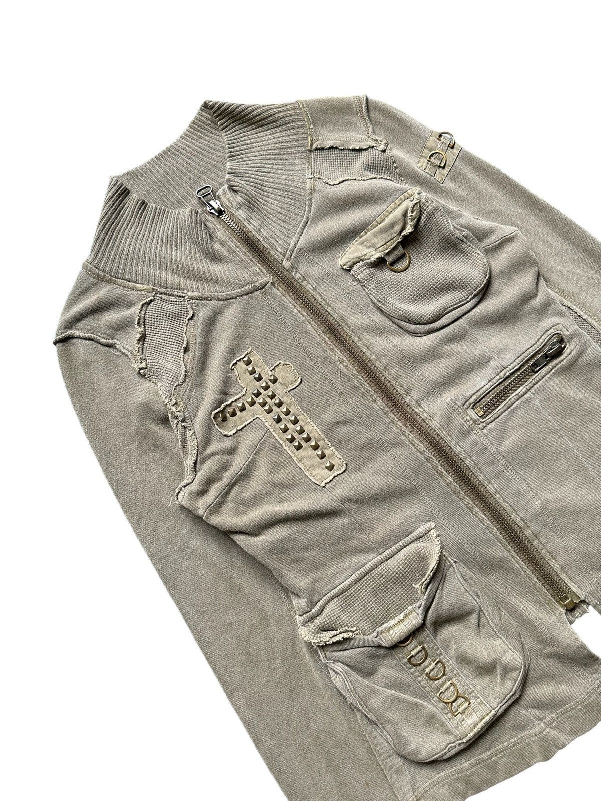 Cook Jeans 00s Cook Jeans Avant-garde cotton zipper jacket Size US M / EU 48-50 / 2 - 4 Thumbnail