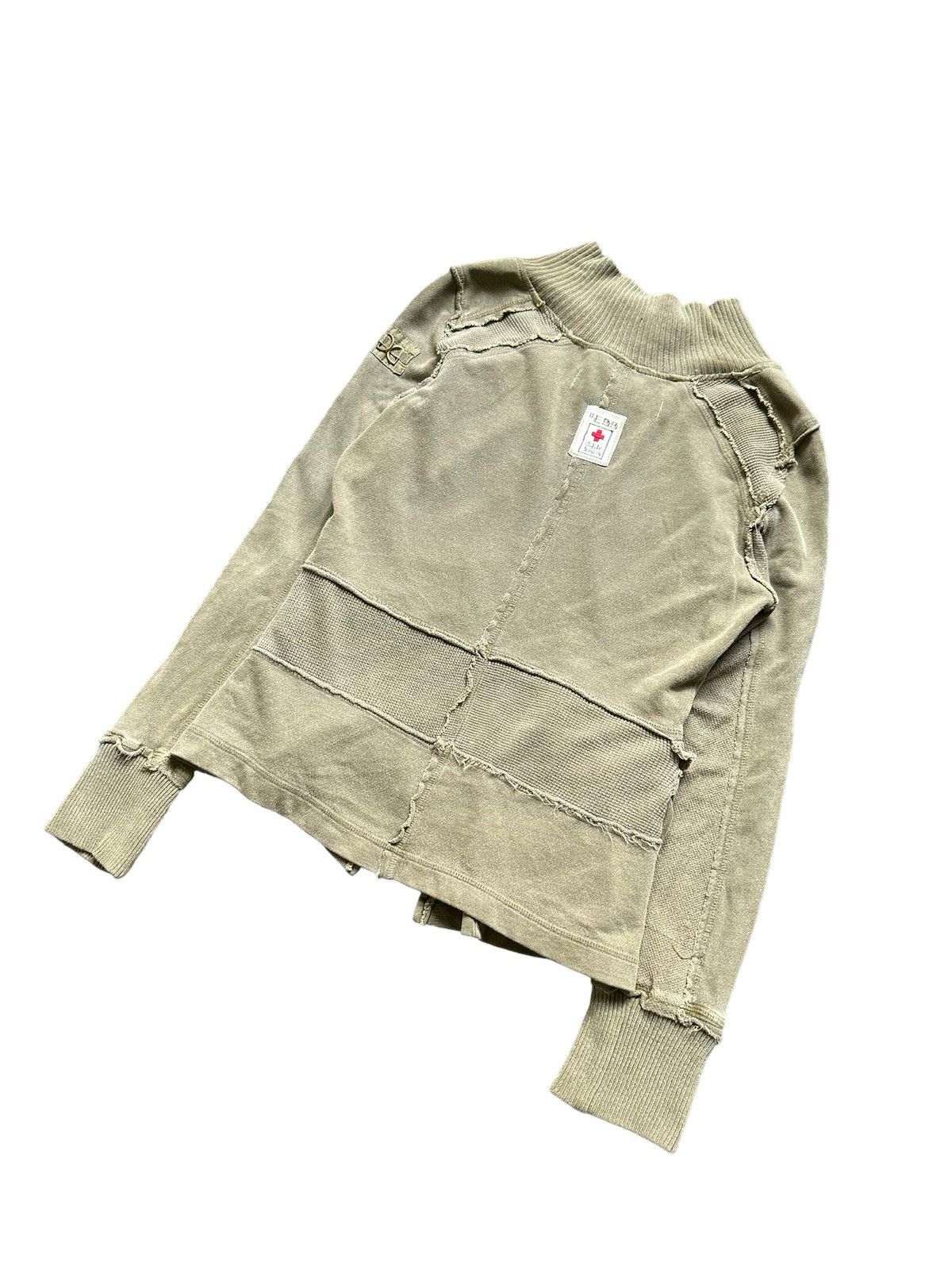 Cook Jeans 00s Cook Jeans Avant-garde cotton zipper jacket Size US M / EU 48-50 / 2 - 8 Thumbnail