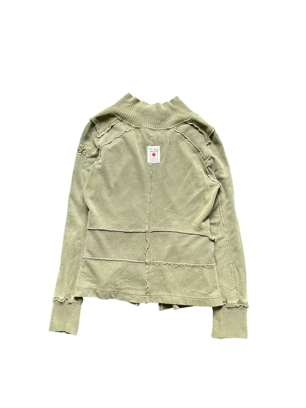 Cook Jeans 00s Cook Jeans Avant-garde cotton zipper jacket Size US M / EU 48-50 / 2 - 7 Thumbnail