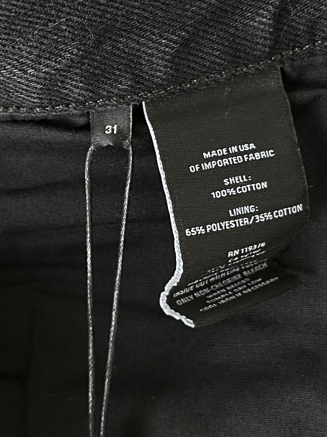 Helmut Lang ⚡️QUICK SALE⚡️Helmut Lang Black Distressed Jeans Denim Size US 31 - 5 Thumbnail
