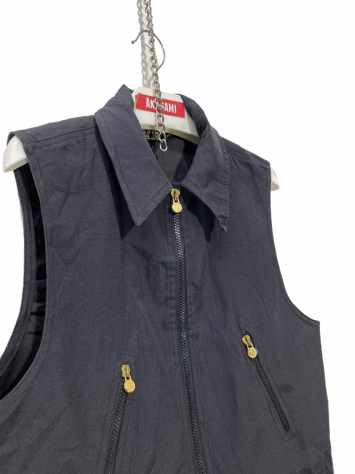 Japanese Brand Made in Italy Vintage Fendi Vest 3🟩4 Size US M / EU 48-50 / 2 - 5 Thumbnail