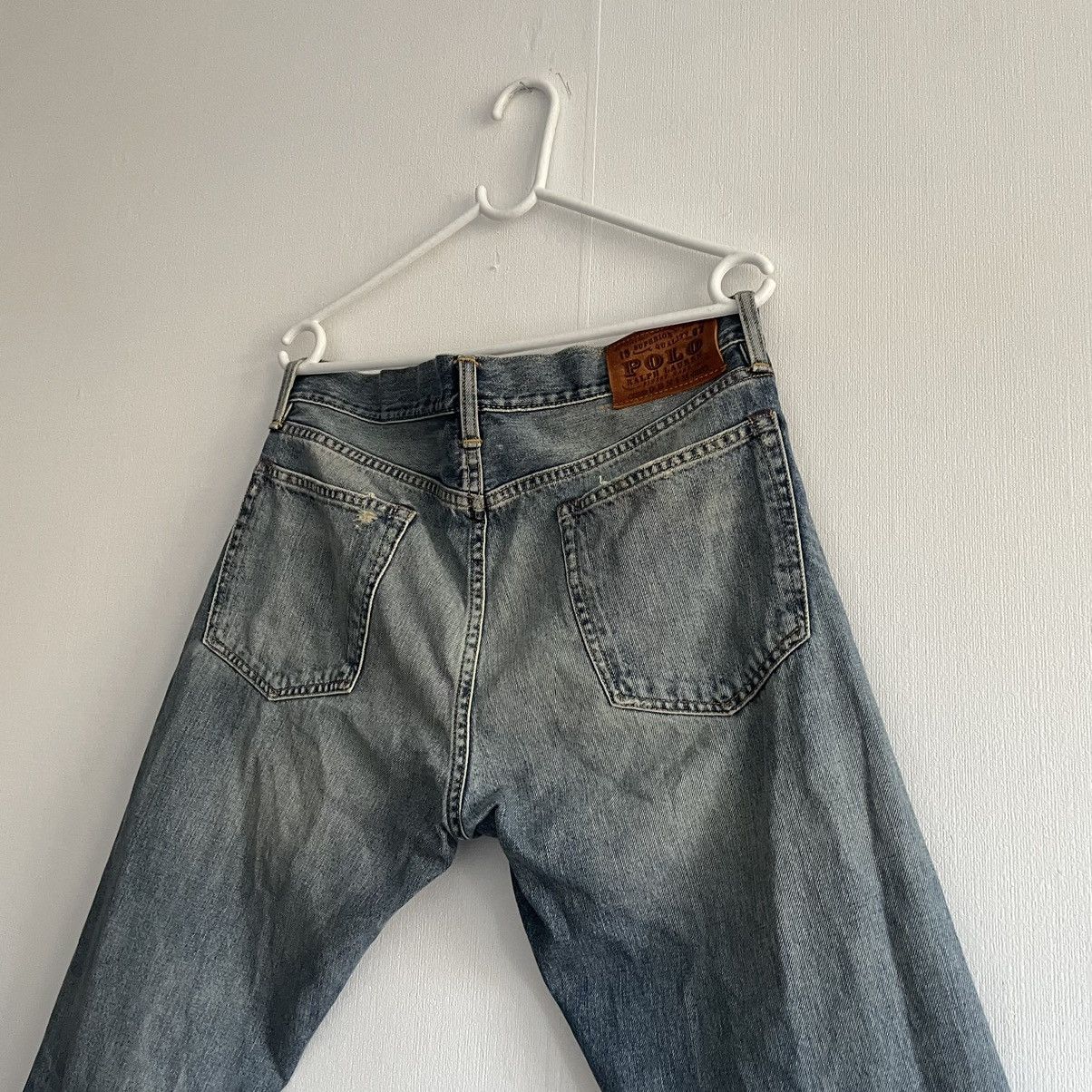 Polo Ralph Lauren Vintage Ralph Lauren Distressed Jeans Size US 32 / EU 48 - 10 Thumbnail