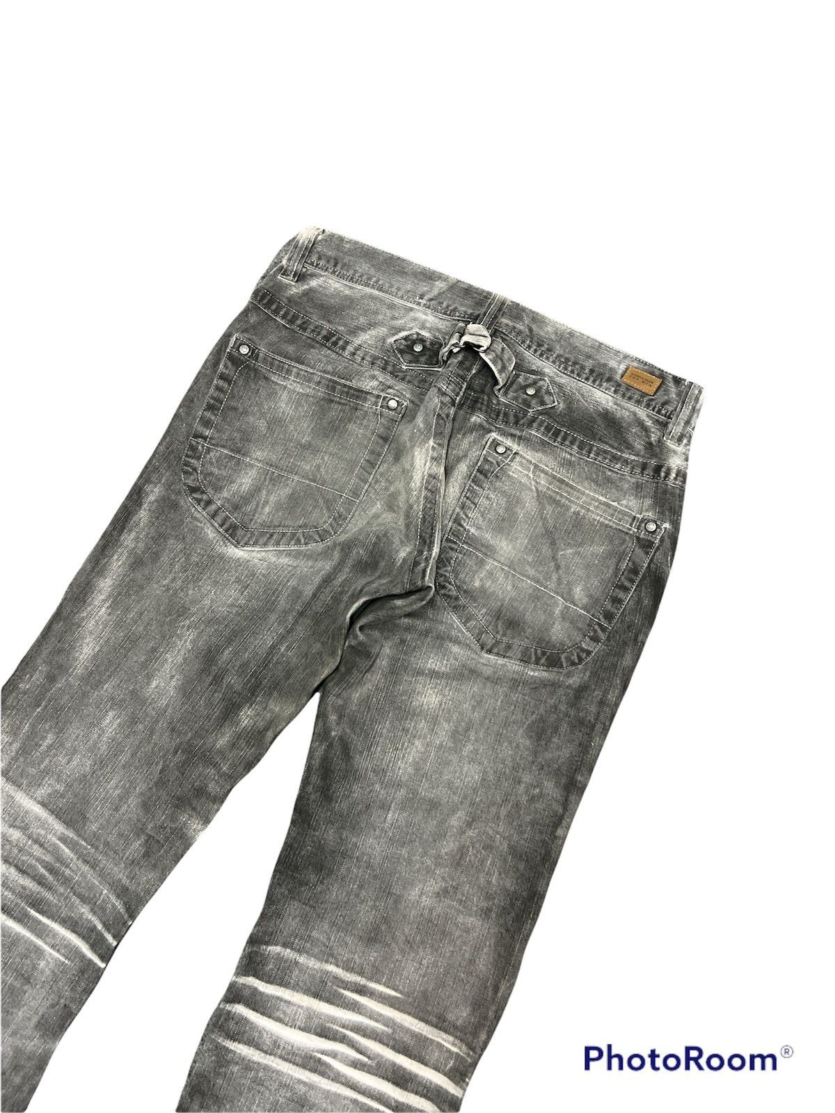 Japanese Brand × Matsuda Nicole club for men Flared splatter distressed denim Size US 31 - 8 Thumbnail