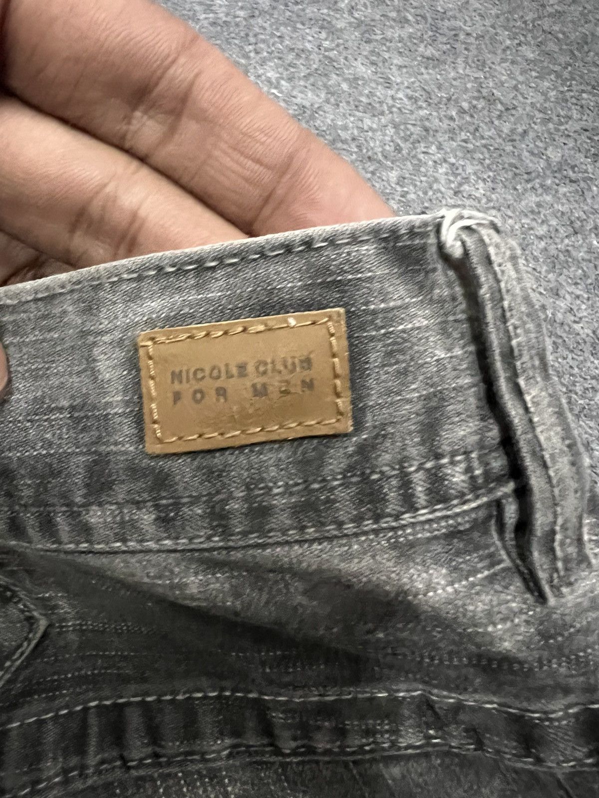 Japanese Brand × Matsuda Nicole club for men Flared splatter distressed denim Size US 31 - 9 Thumbnail