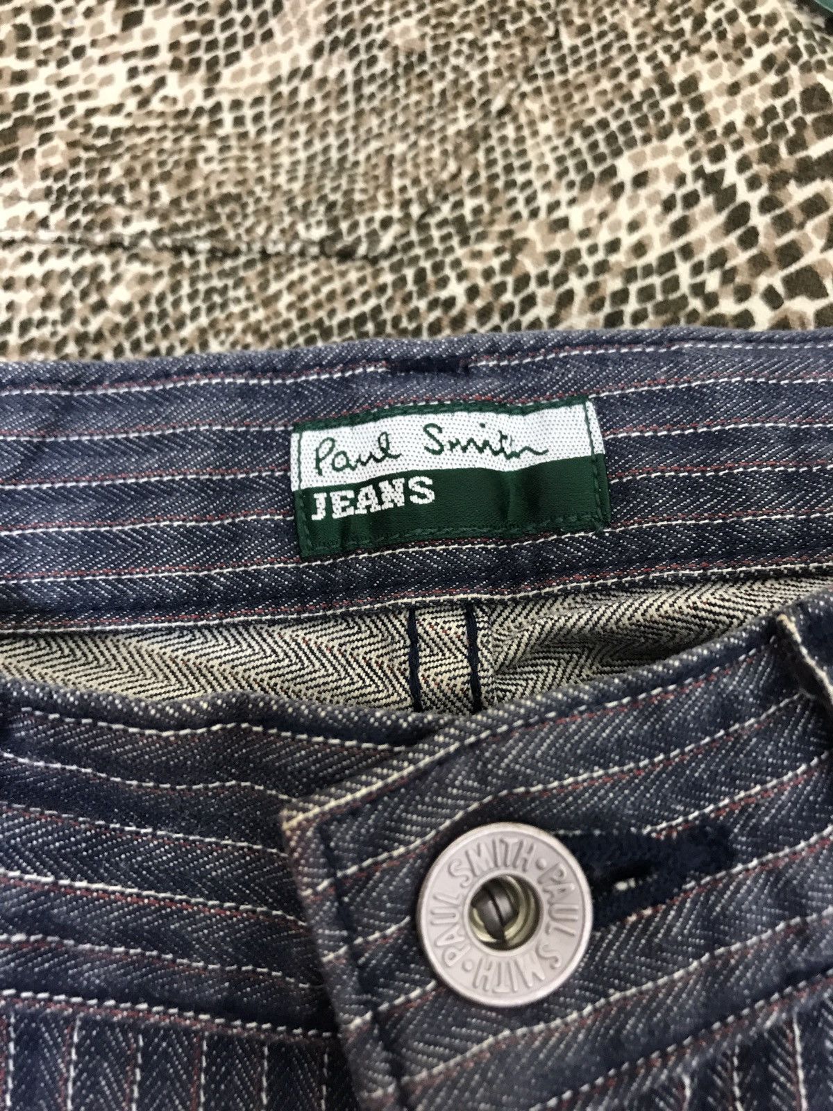 Paul Smith Made in Japan Paul Smith Pin Striped Herringbones Slim Pant Size US 30 / EU 46 - 9 Thumbnail