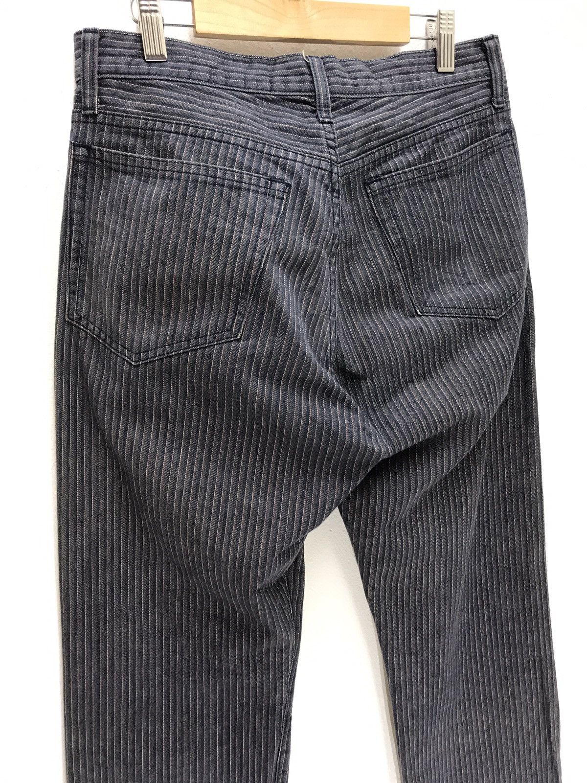 Paul Smith Made in Japan Paul Smith Pin Striped Herringbones Slim Pant Size US 30 / EU 46 - 8 Thumbnail