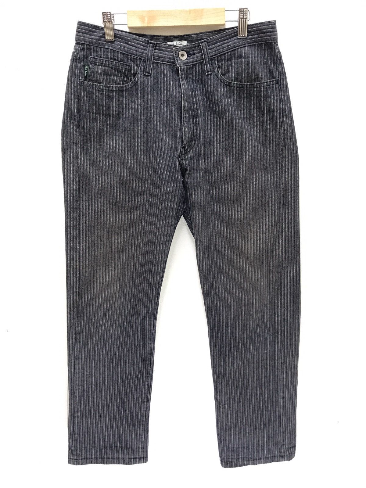 Paul Smith Made in Japan Paul Smith Pin Striped Herringbones Slim Pant Size US 30 / EU 46 - 2 Thumbnail