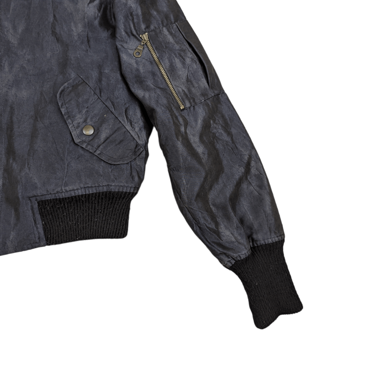 Japanese Brand Vintage ELEONORA AMADEI Made In Italy Bomber Jacket Size S / US 4 / IT 40 - 6 Thumbnail