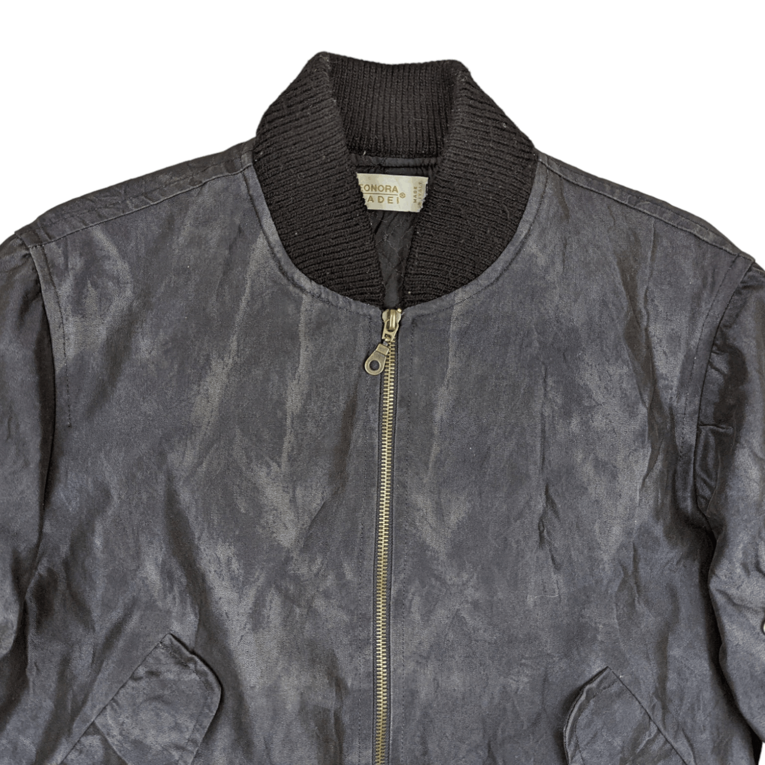 Japanese Brand Vintage ELEONORA AMADEI Made In Italy Bomber Jacket Size S / US 4 / IT 40 - 4 Thumbnail
