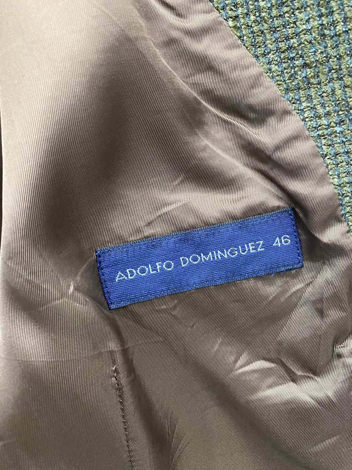 Adolfo Dominguez 🔥GRAIL 🇪🇸 ADOLFO DOMINGUEZ ARCHIVE TWEED WOOL VEST JACKET Size US S / EU 44-46 / 1 - 6 Thumbnail
