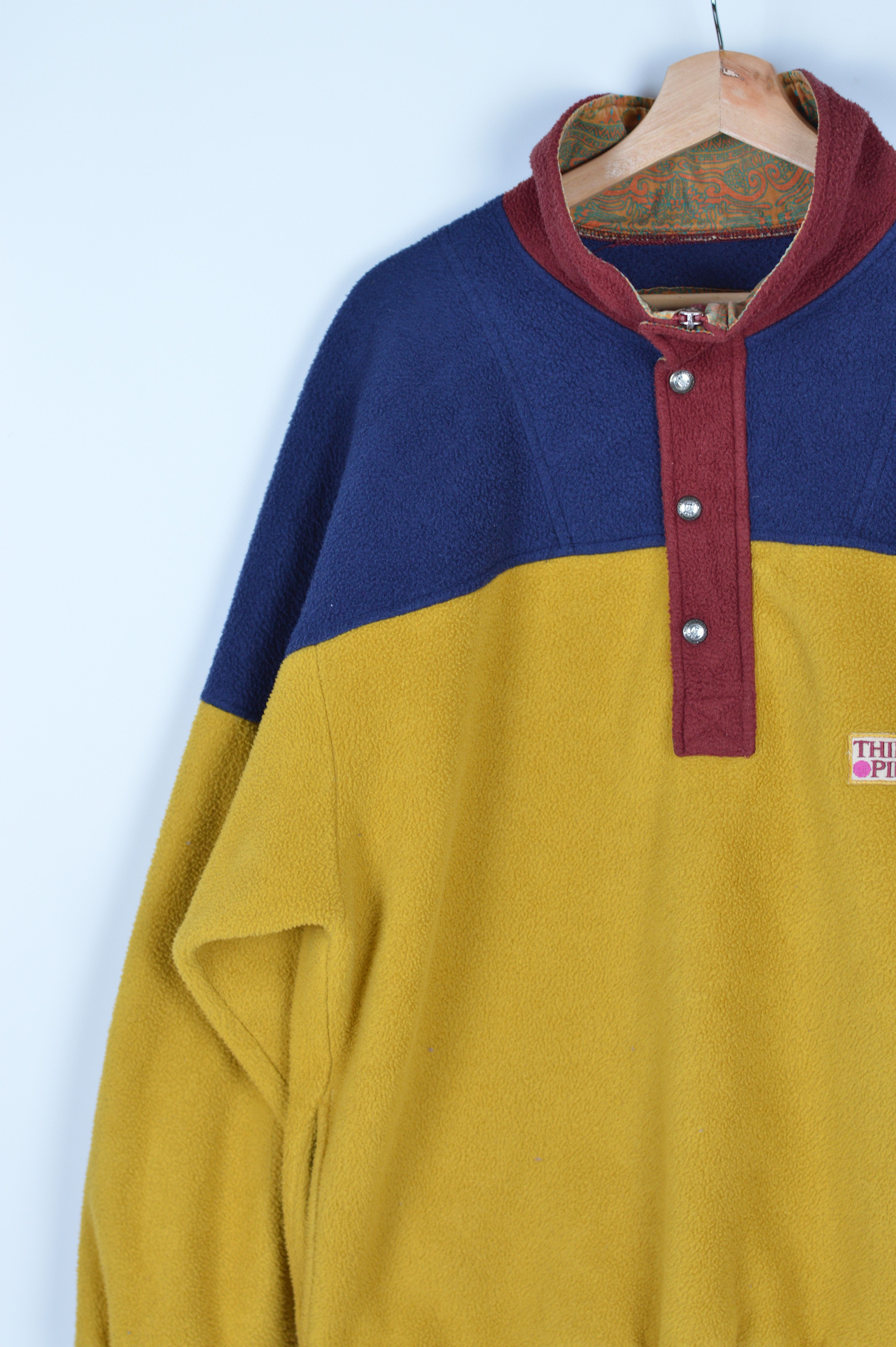 Japanese Brand × Vintage Vintage Think Pink Fleece Jacket Size US L / EU 52-54 / 3 - 4 Thumbnail