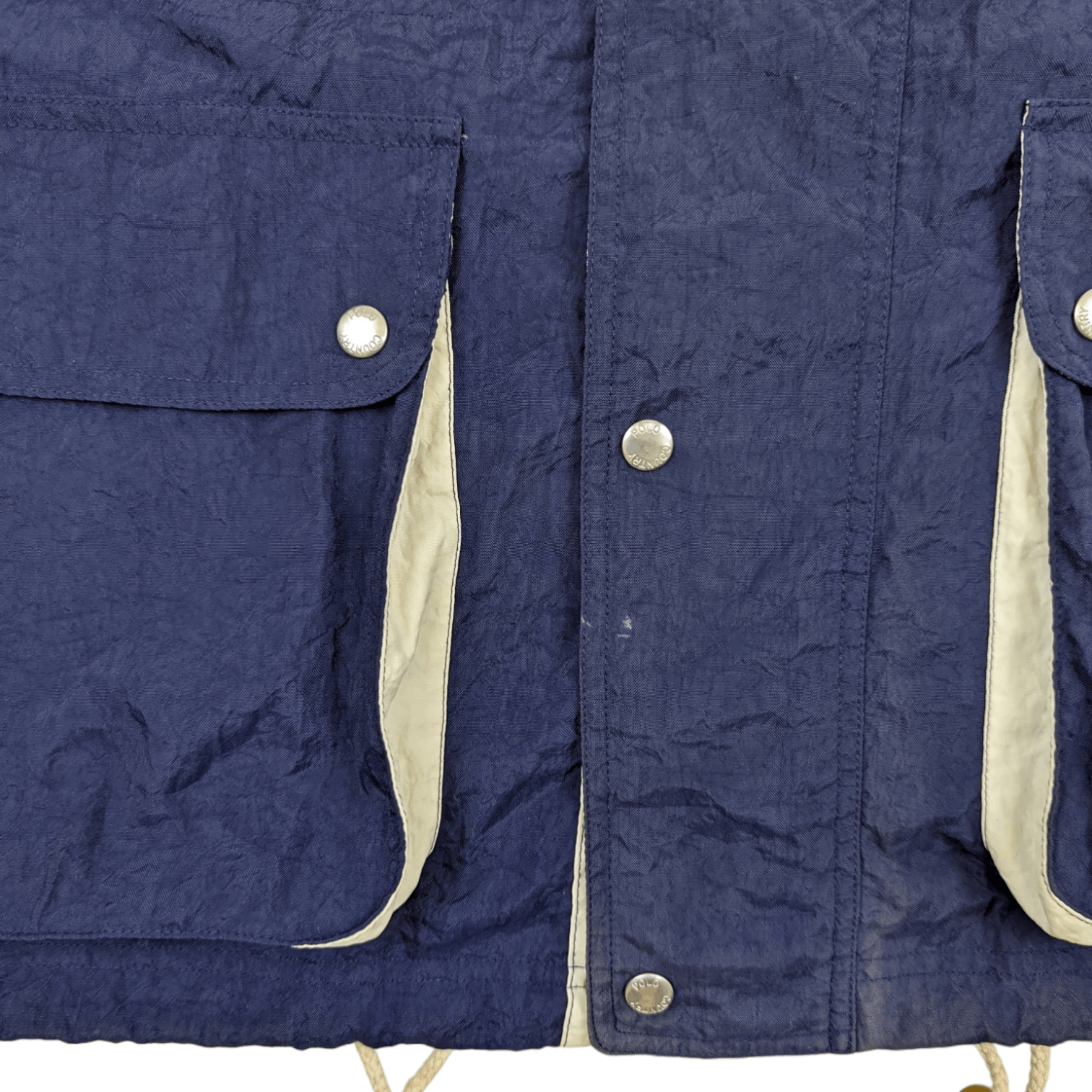 Japanese Brand Vintage POLO COUNTRY Windbreaker Fishing Hunting Jacket Size US L / EU 52-54 / 3 - 11 Thumbnail