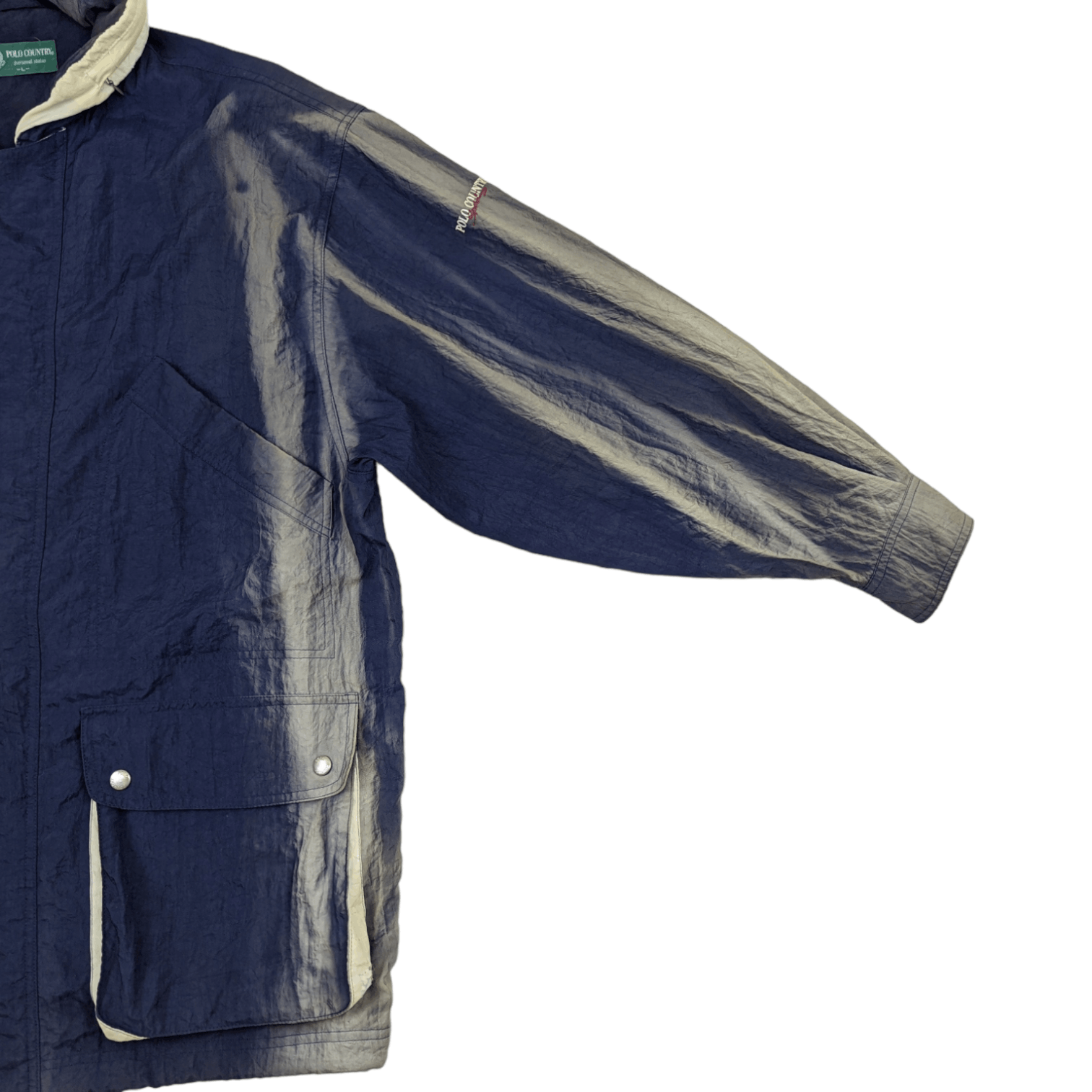 Japanese Brand Vintage POLO COUNTRY Windbreaker Fishing Hunting Jacket Size US L / EU 52-54 / 3 - 7 Thumbnail