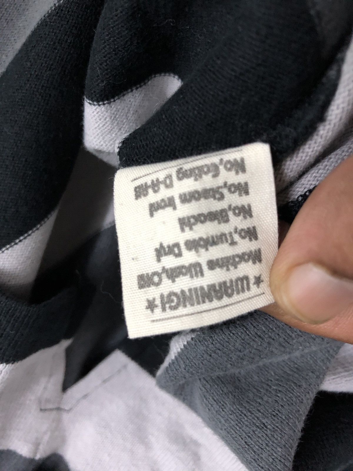 Hiroshi Fujiwara 00's Urahara DOARAT crewneck striped long sleeve Size US M / EU 48-50 / 2 - 14 Thumbnail