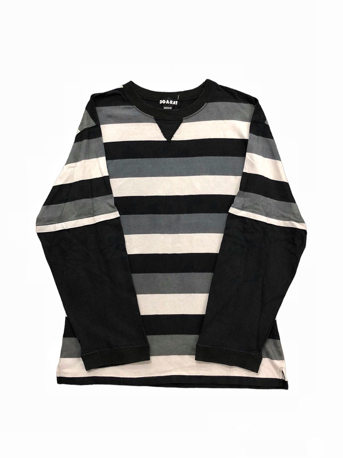 Hiroshi Fujiwara 00's Urahara DOARAT crewneck striped long sleeve Size US M / EU 48-50 / 2 - 5 Thumbnail