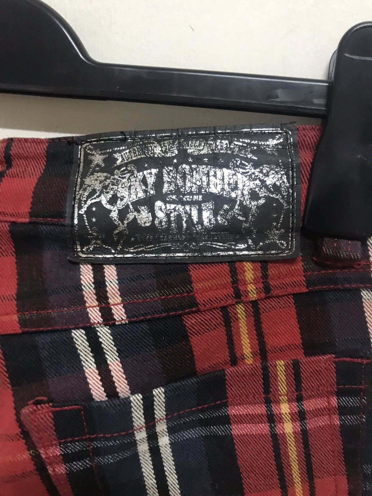 Japanese Brand JAPAN BRAND PLAID PANTS SKINNY BONDAGE RARE Size US 29 - 5 Thumbnail