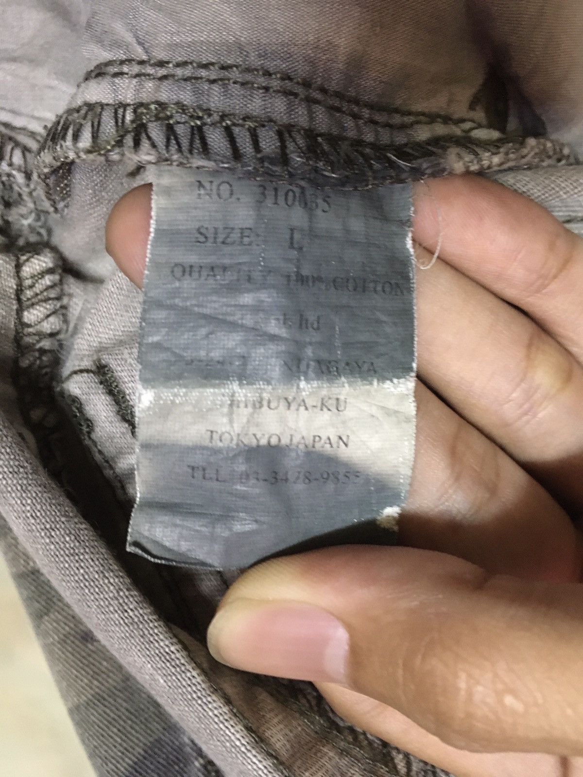 Japanese Brand Japanese Brand Camouflage Cargo Multipocket Distressed Size US 33 - 11 Thumbnail