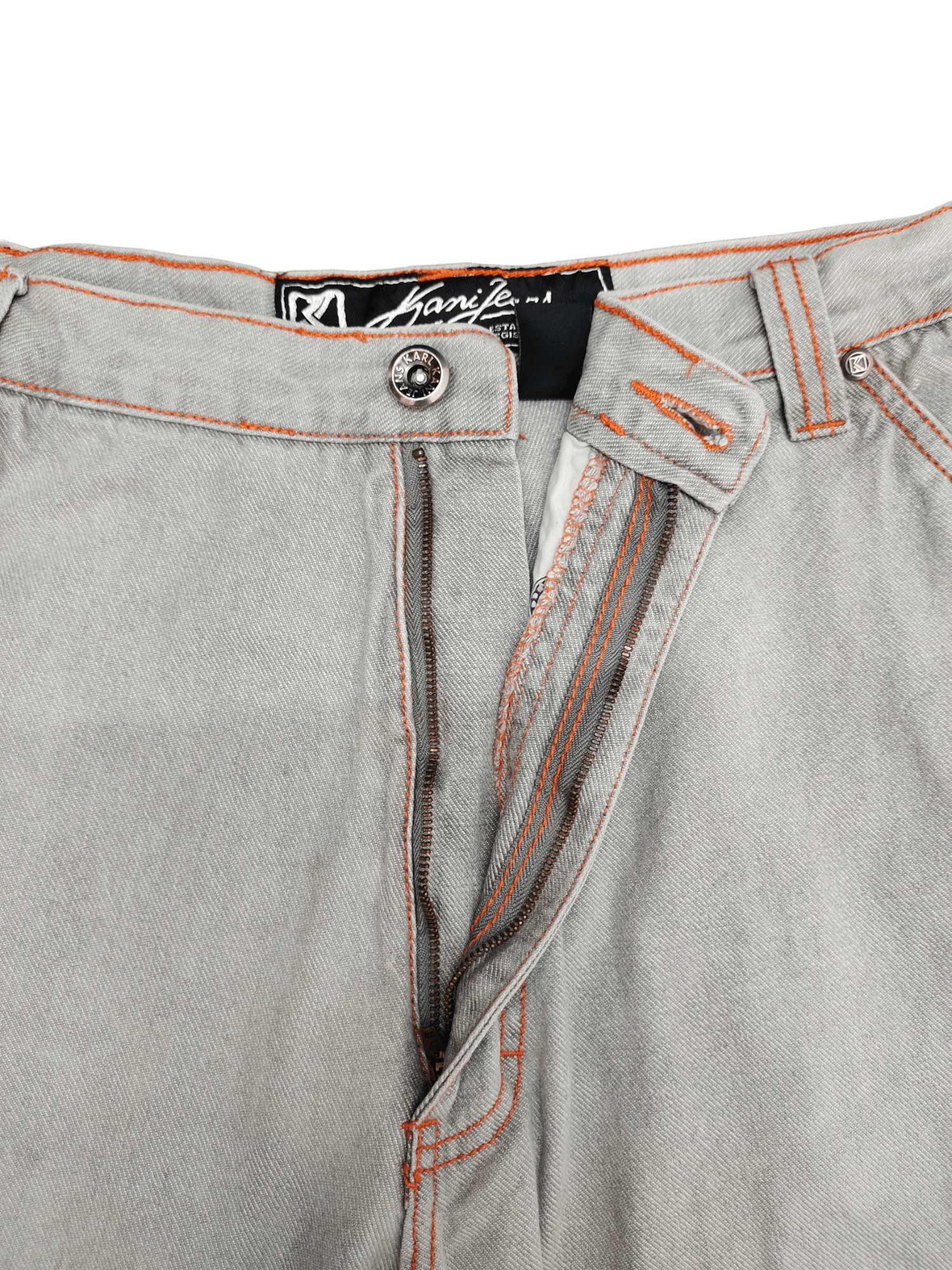 Karl Kani Baggy Jeans karl Kani Wide Leg Hip Hop Y2k Jnco Style Size US 38 / EU 54 - 15 Thumbnail