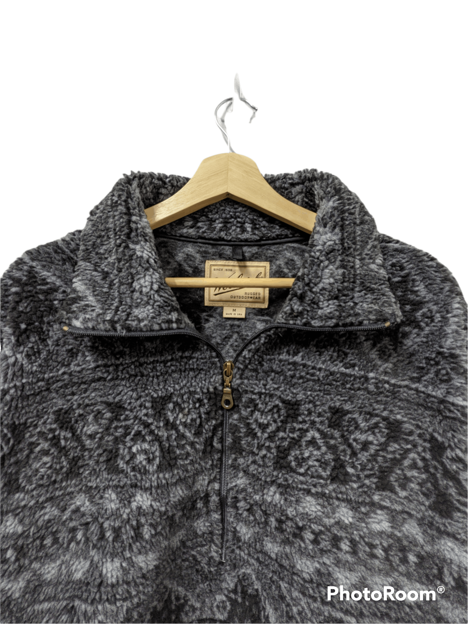 Woolrich Woolen Mills Woolrich Outdoorwear Deep Pile Printed Fleeces Size US M / EU 48-50 / 2 - 5 Thumbnail