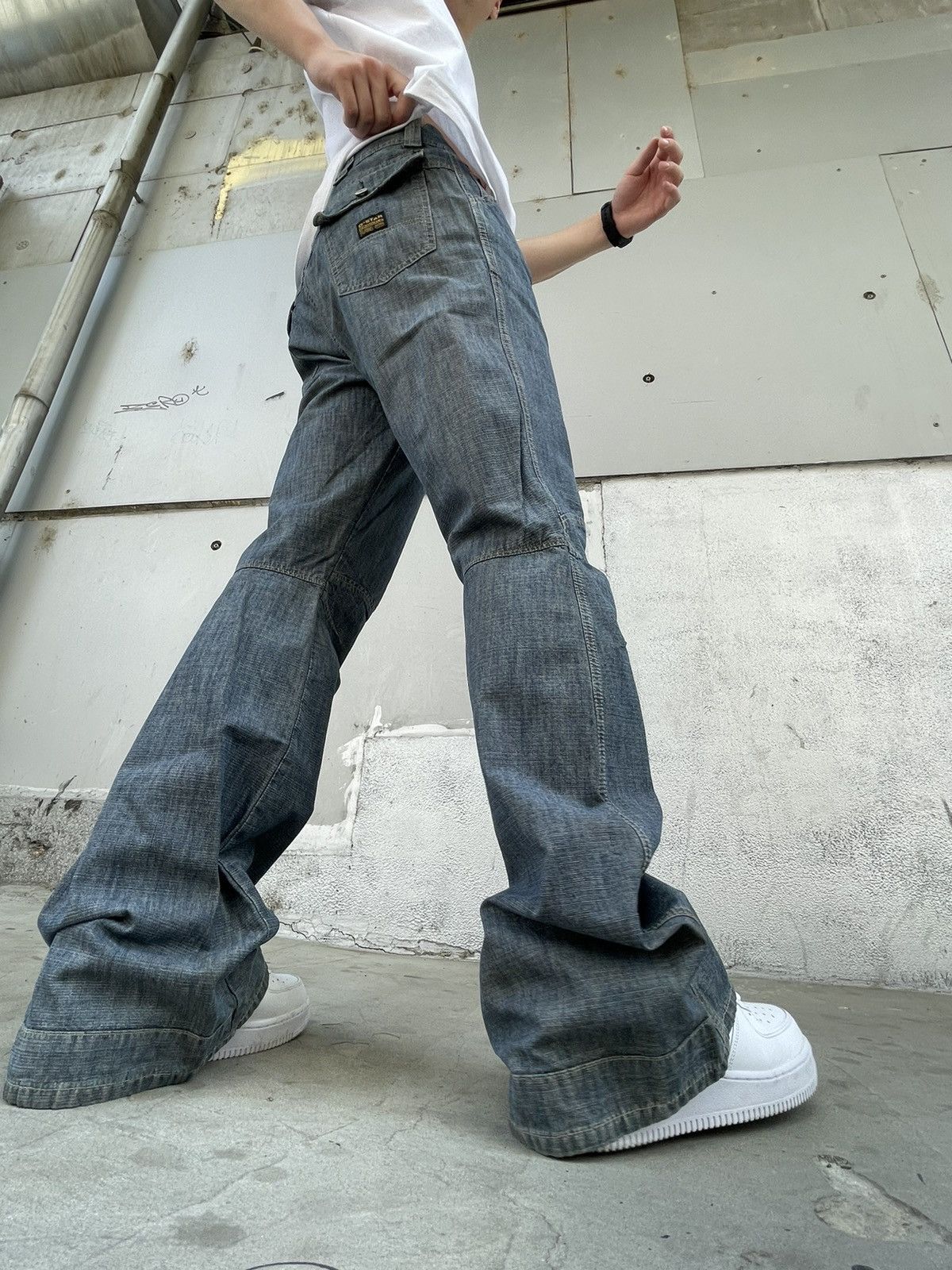 G-Star × Vintage Vintage G Star Raw Jeans Denim Comwood Size US 34 / EU 50 - 2 Thumbnail