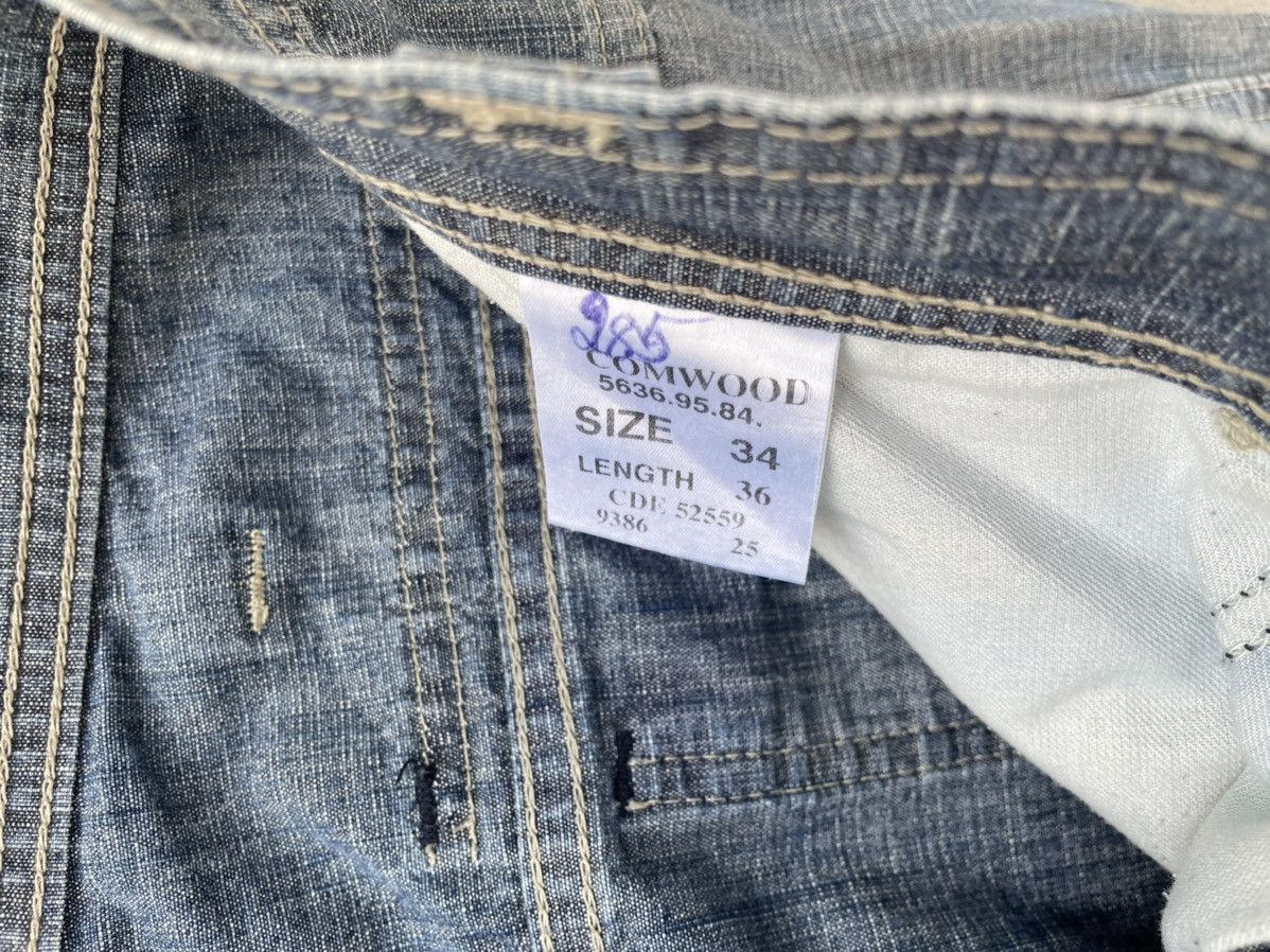 G-Star × Vintage Vintage G Star Raw Jeans Denim Comwood Size US 34 / EU 50 - 7 Thumbnail