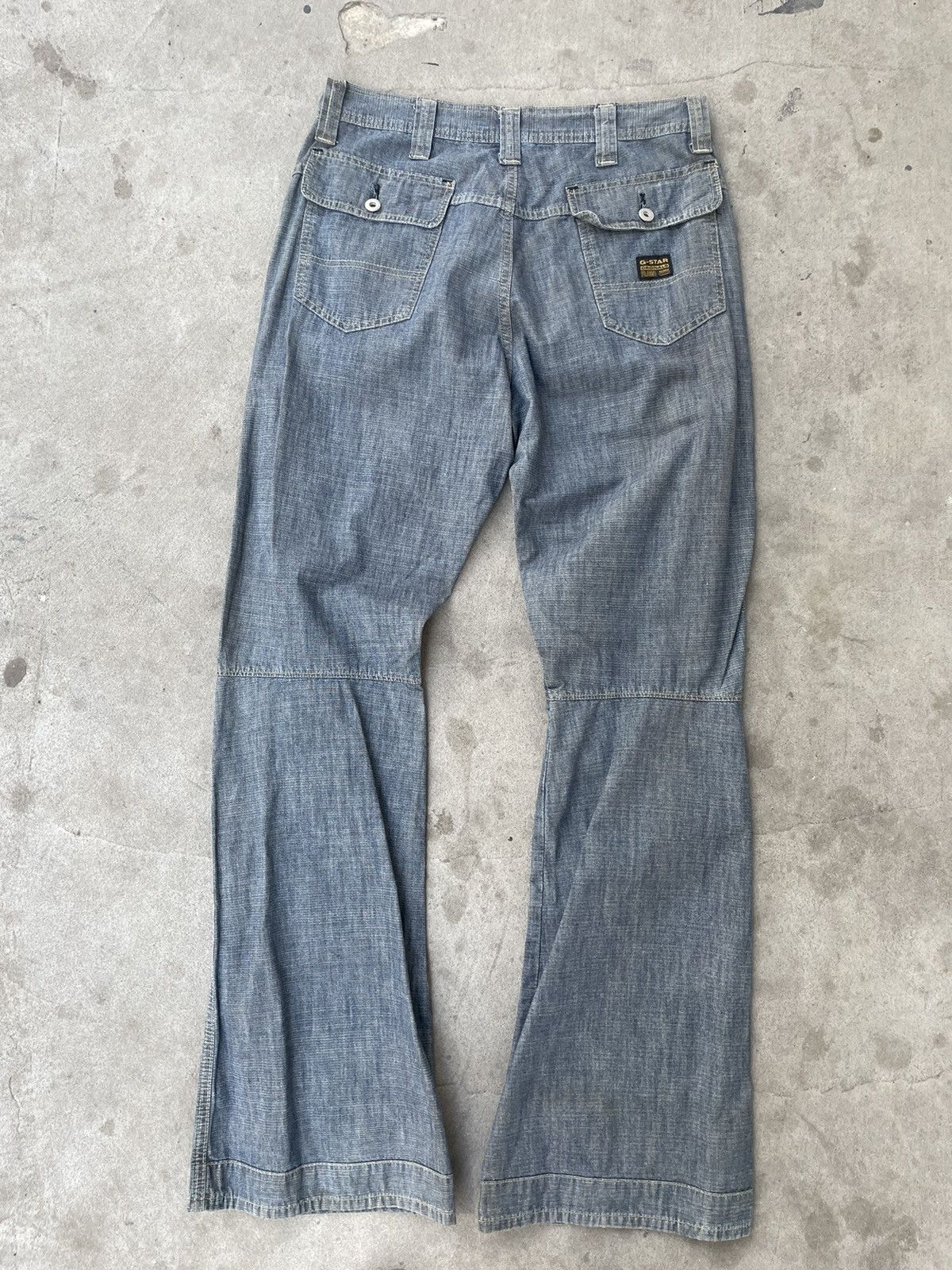G-Star × Vintage Vintage G Star Raw Jeans Denim Comwood Size US 34 / EU 50 - 6 Thumbnail