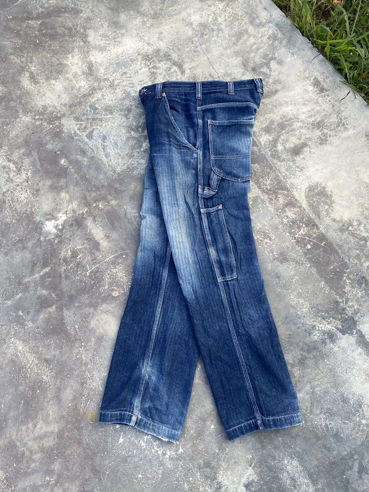 Guess × Vintage Distressed Guess Baggy Carpenter Pants Size US 30 / EU 46 - 8 Thumbnail