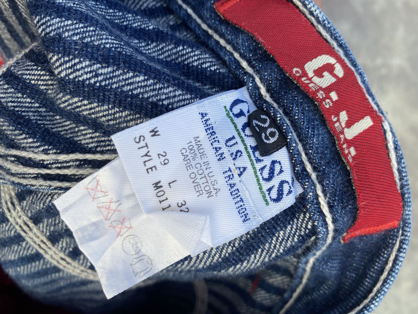 Guess × Vintage Distressed Guess Baggy Carpenter Pants Size US 30 / EU 46 - 10 Thumbnail