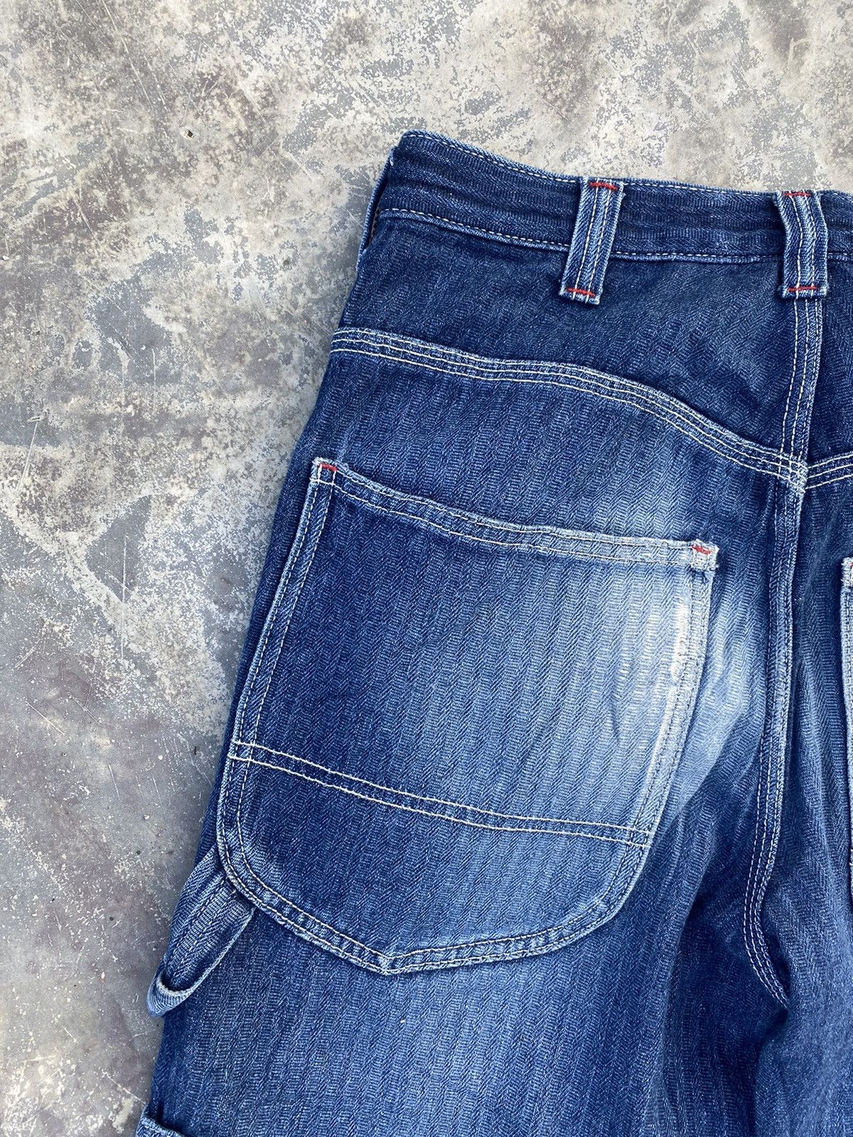 Guess × Vintage Distressed Guess Baggy Carpenter Pants Size US 30 / EU 46 - 7 Thumbnail