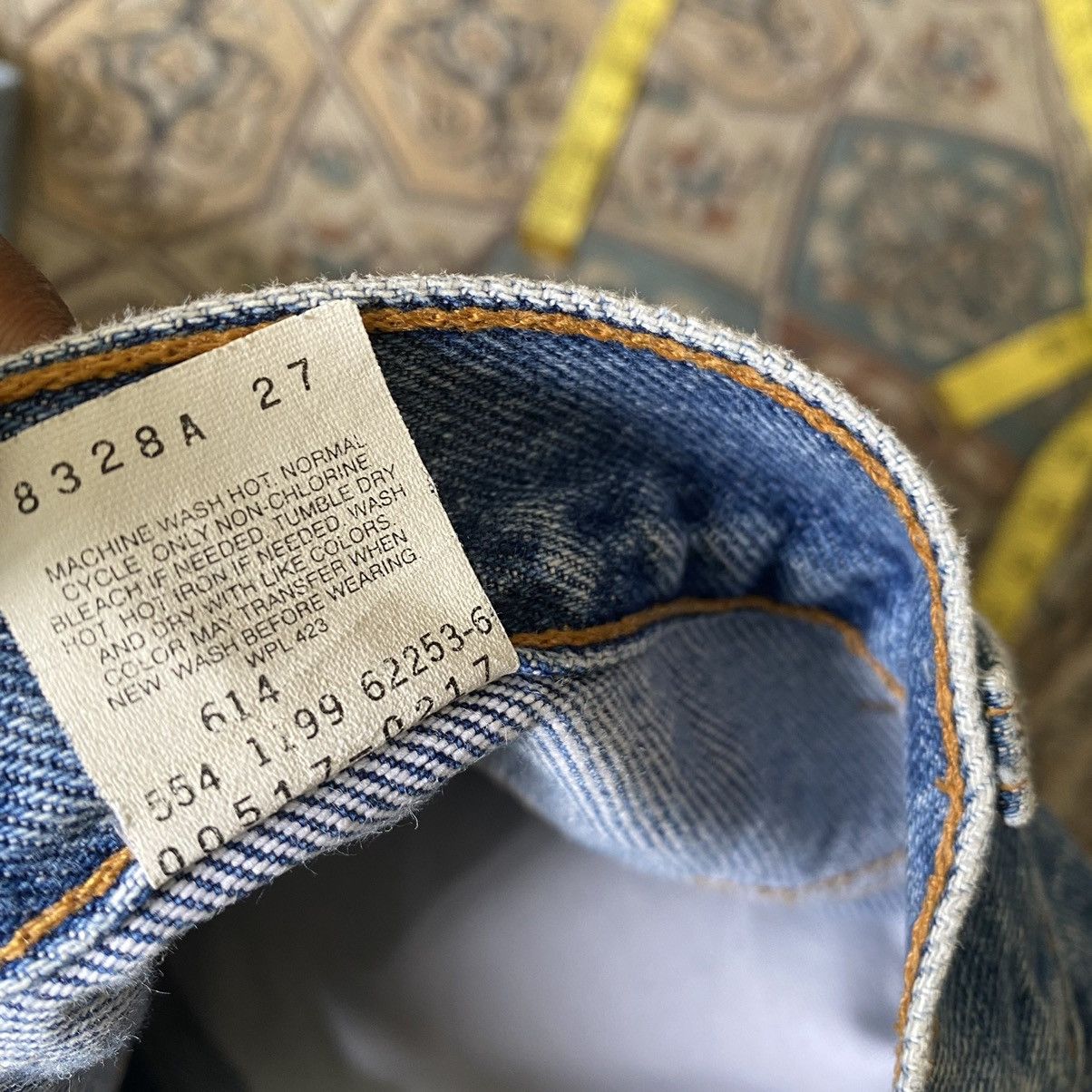 Levi's Vintage 90s Levis 517 Flare Jeans Lightwash Hedi Slimane Size US 32 / EU 48 - 14 Thumbnail