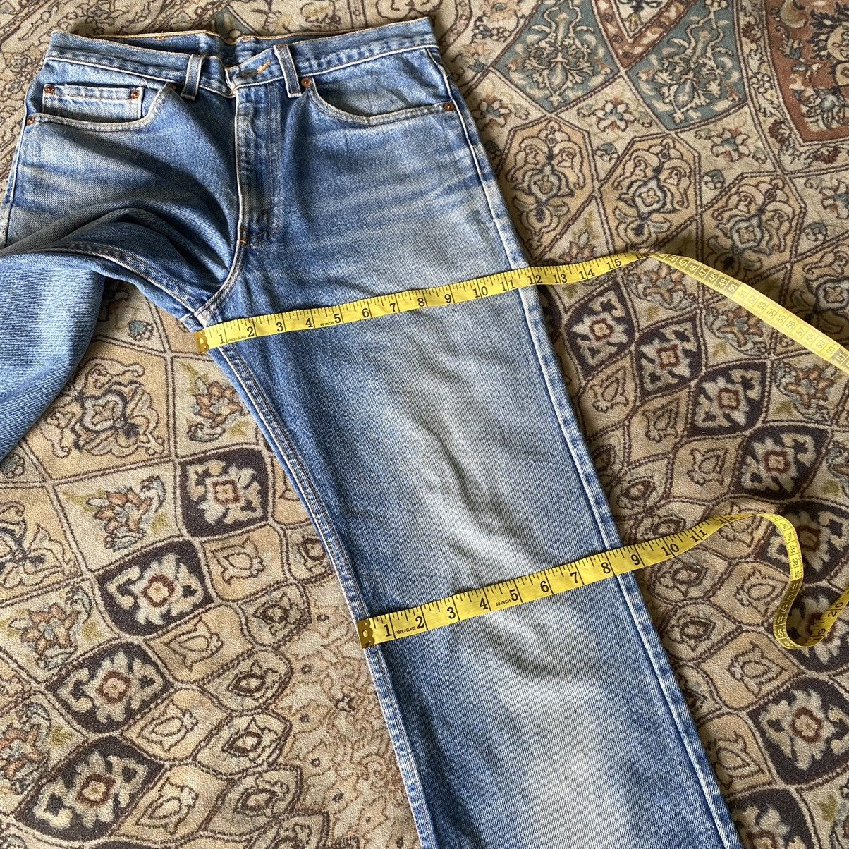 Levi's Vintage 90s Levis 517 Flare Jeans Lightwash Hedi Slimane Size US 32 / EU 48 - 17 Thumbnail