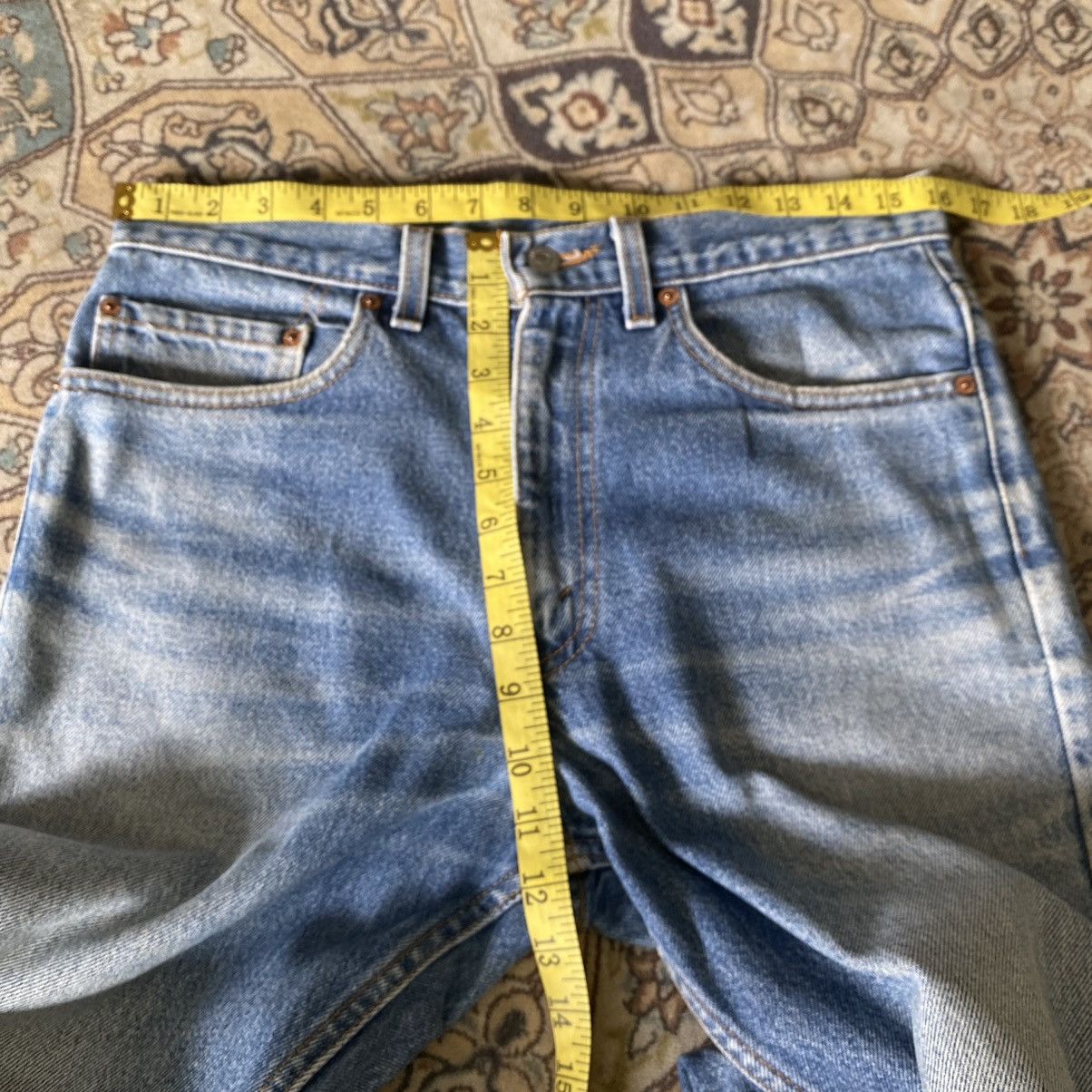 Levi's Vintage 90s Levis 517 Flare Jeans Lightwash Hedi Slimane Size US 32 / EU 48 - 15 Thumbnail