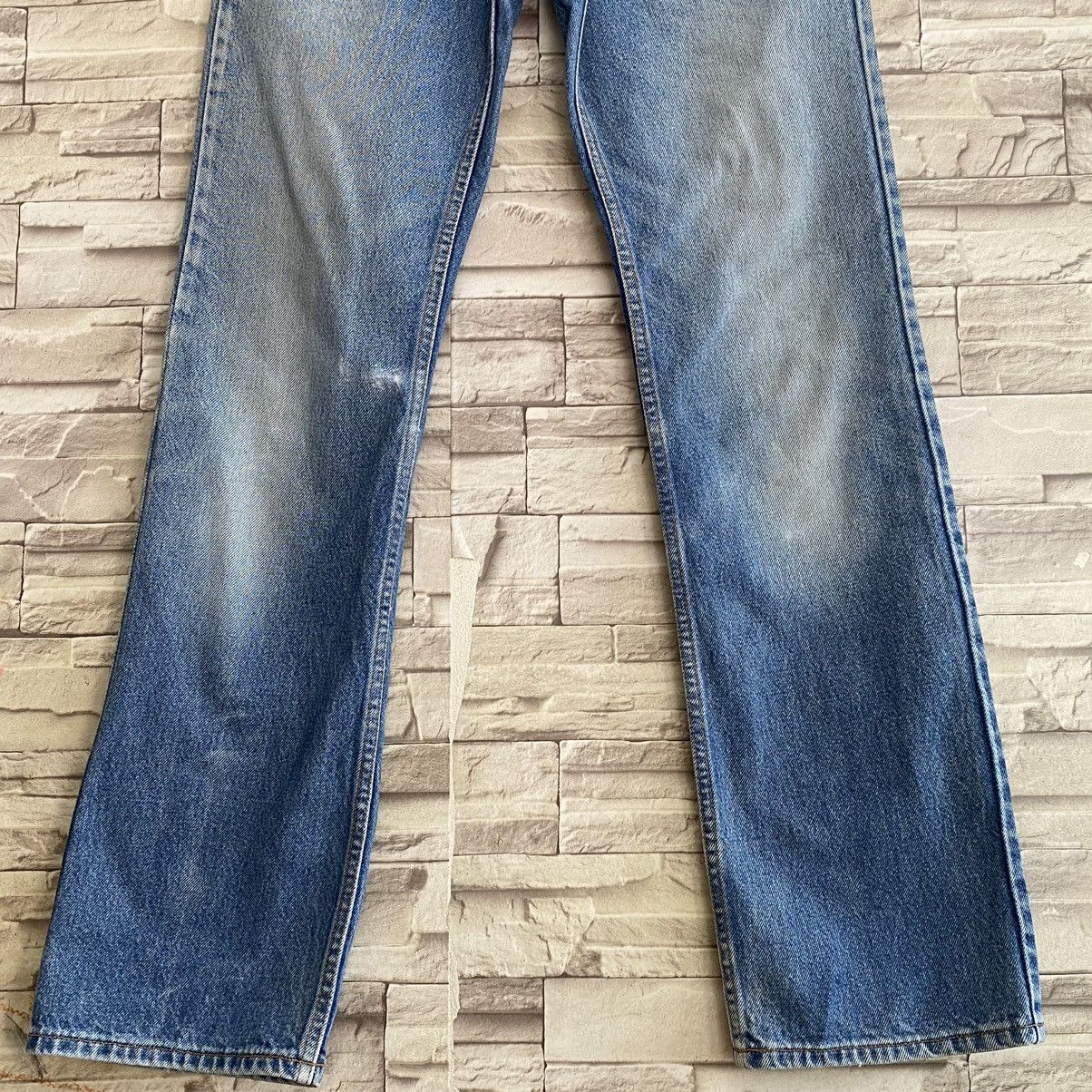 Levi's Vintage 90s Levis 517 Flare Jeans Lightwash Hedi Slimane Size US 32 / EU 48 - 8 Thumbnail