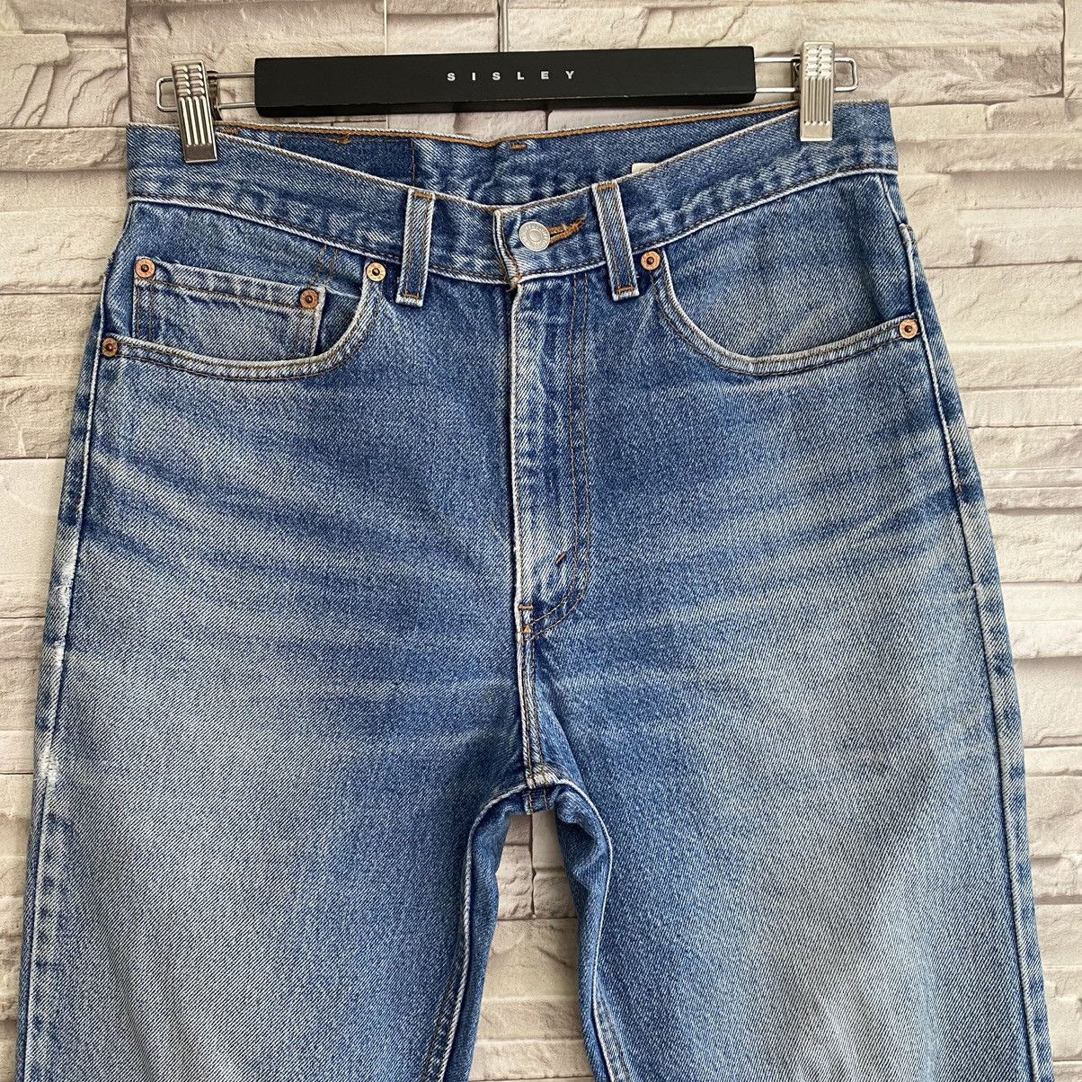 Levi's Vintage 90s Levis 517 Flare Jeans Lightwash Hedi Slimane Size US 32 / EU 48 - 5 Thumbnail