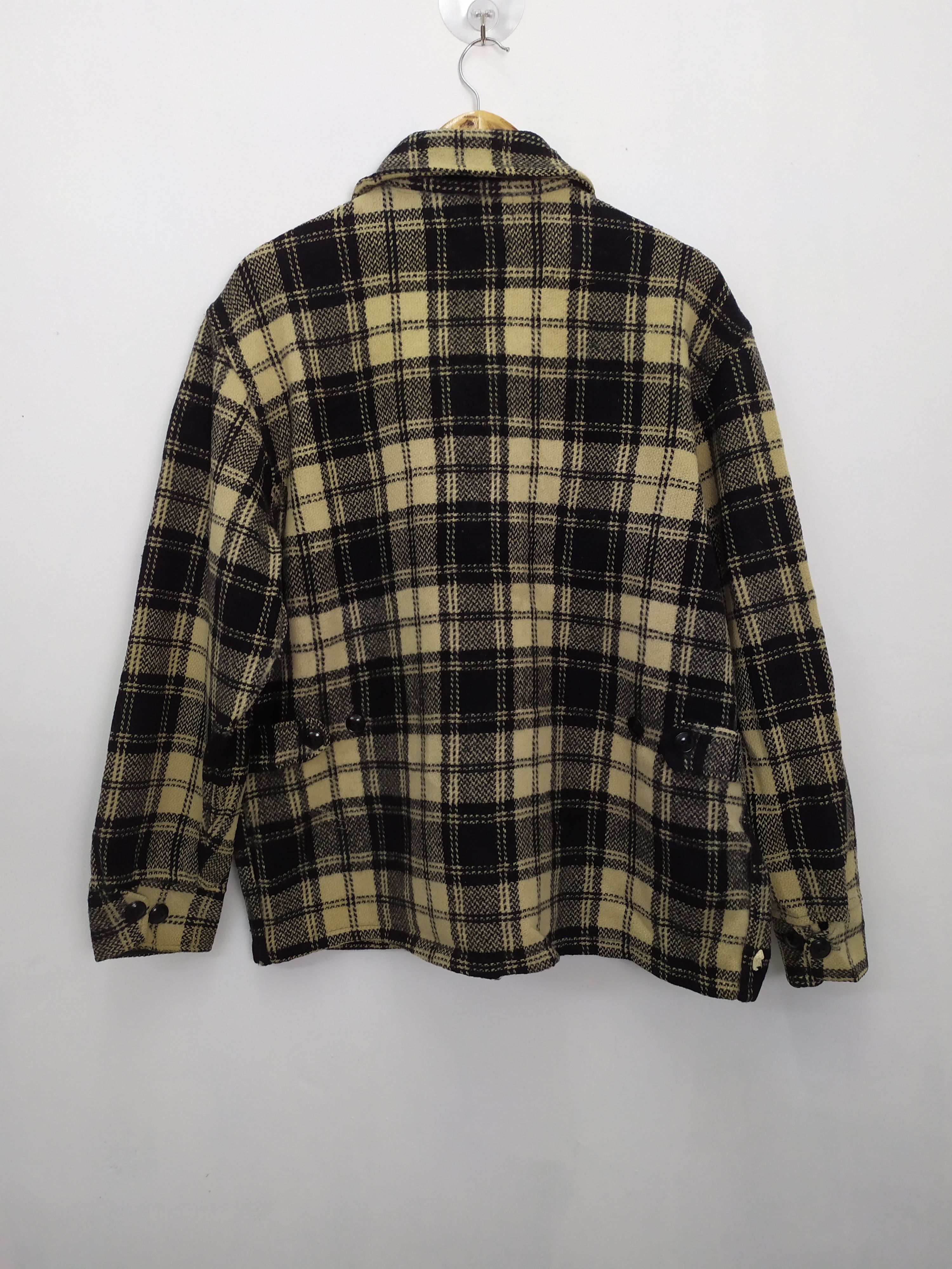 Vintage VINTAGE TRAVERSE WOOLEN CO. TARTAN PLAID WOOL JACKET Size US L / EU 52-54 / 3 - 11 Thumbnail