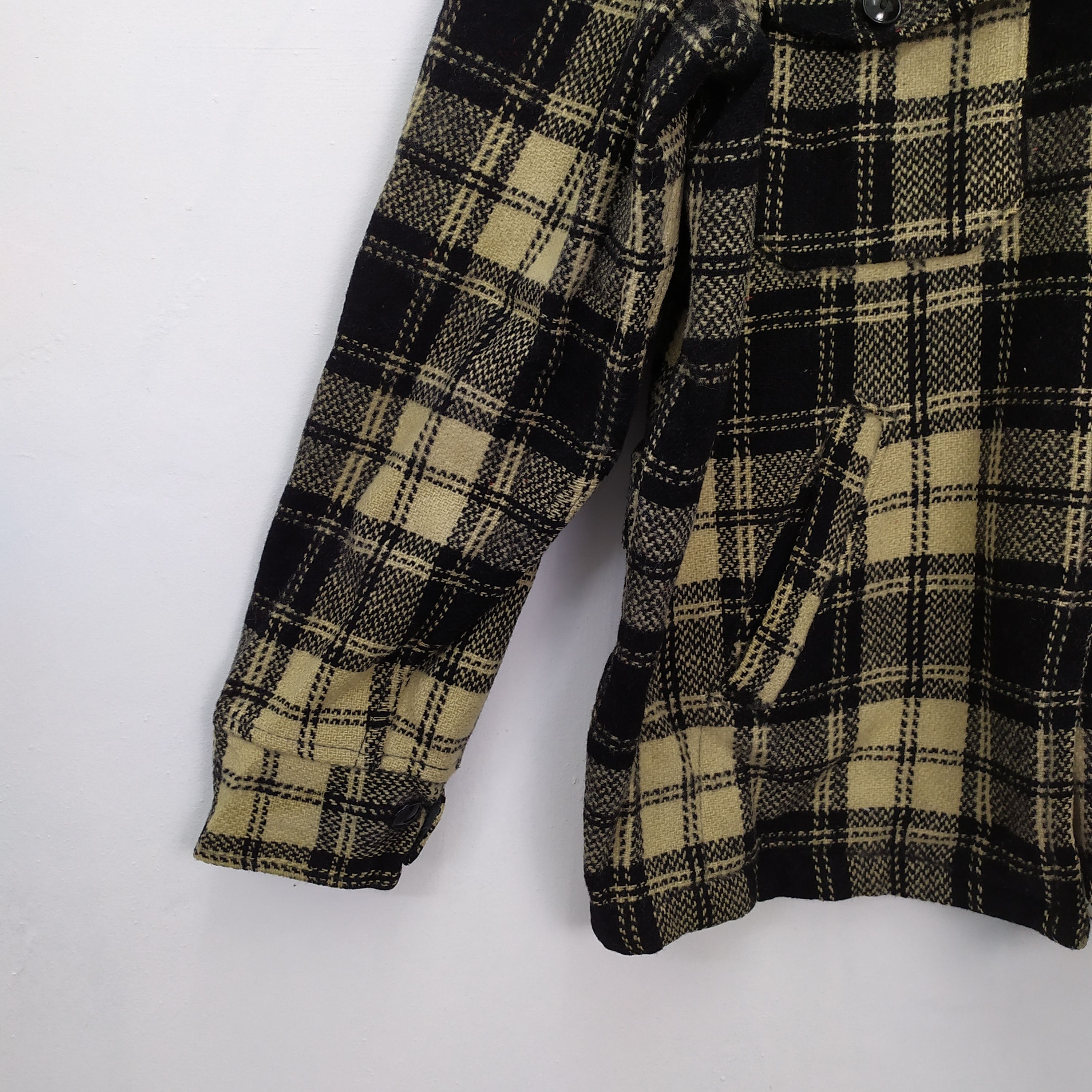 Vintage VINTAGE TRAVERSE WOOLEN CO. TARTAN PLAID WOOL JACKET Size US L / EU 52-54 / 3 - 3 Thumbnail