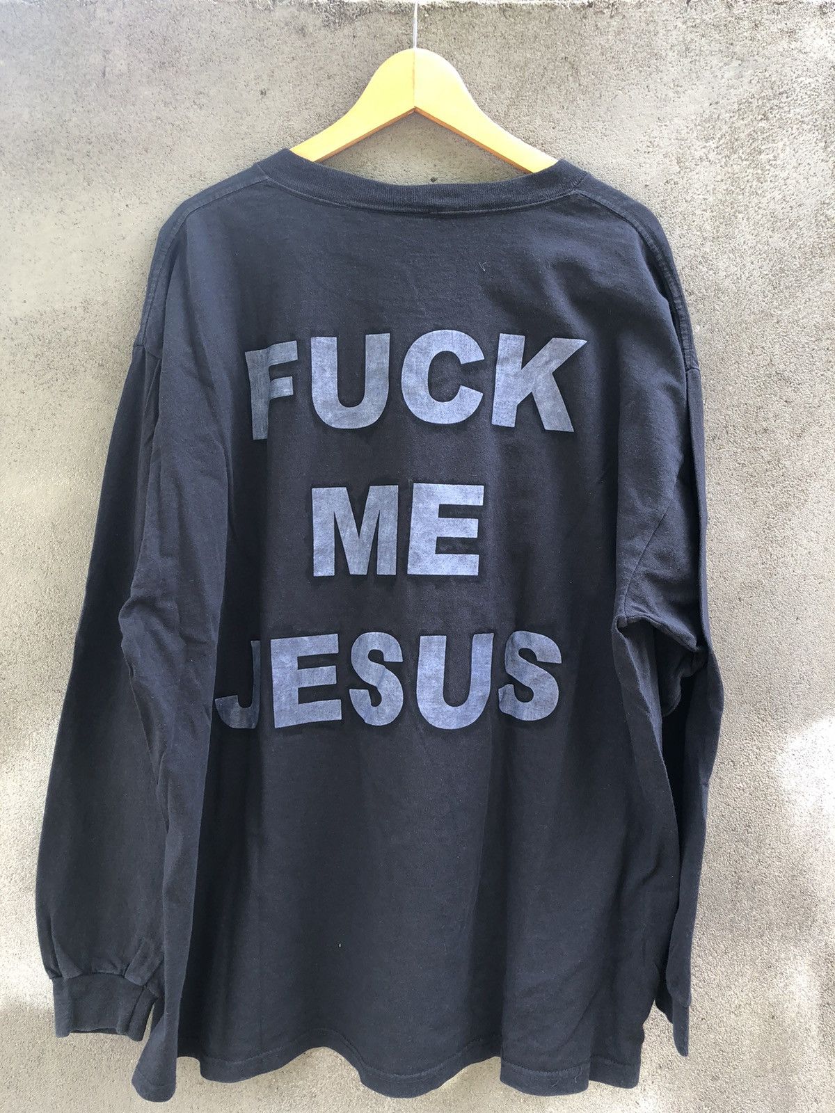 Band Tees Vintage Marduk Fuck Me Jesus Longsleeve 666 Size US XL / EU 56 / 4 - 3 Thumbnail