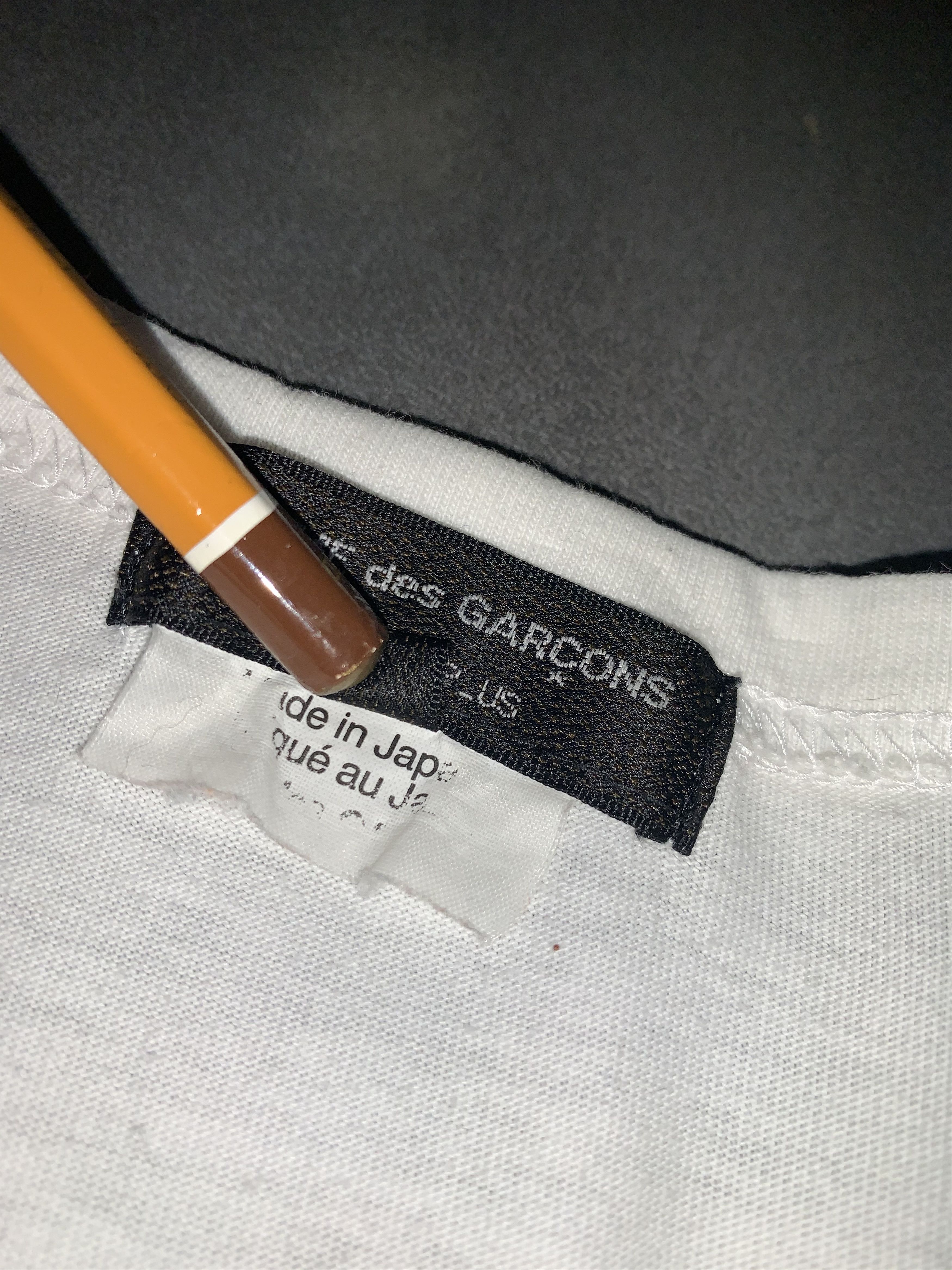 Comme des Garcons Comme Des Garcons Homme Plus "King Is Naked" White T-Shirt Size US M / EU 48-50 / 2 - 12 Thumbnail