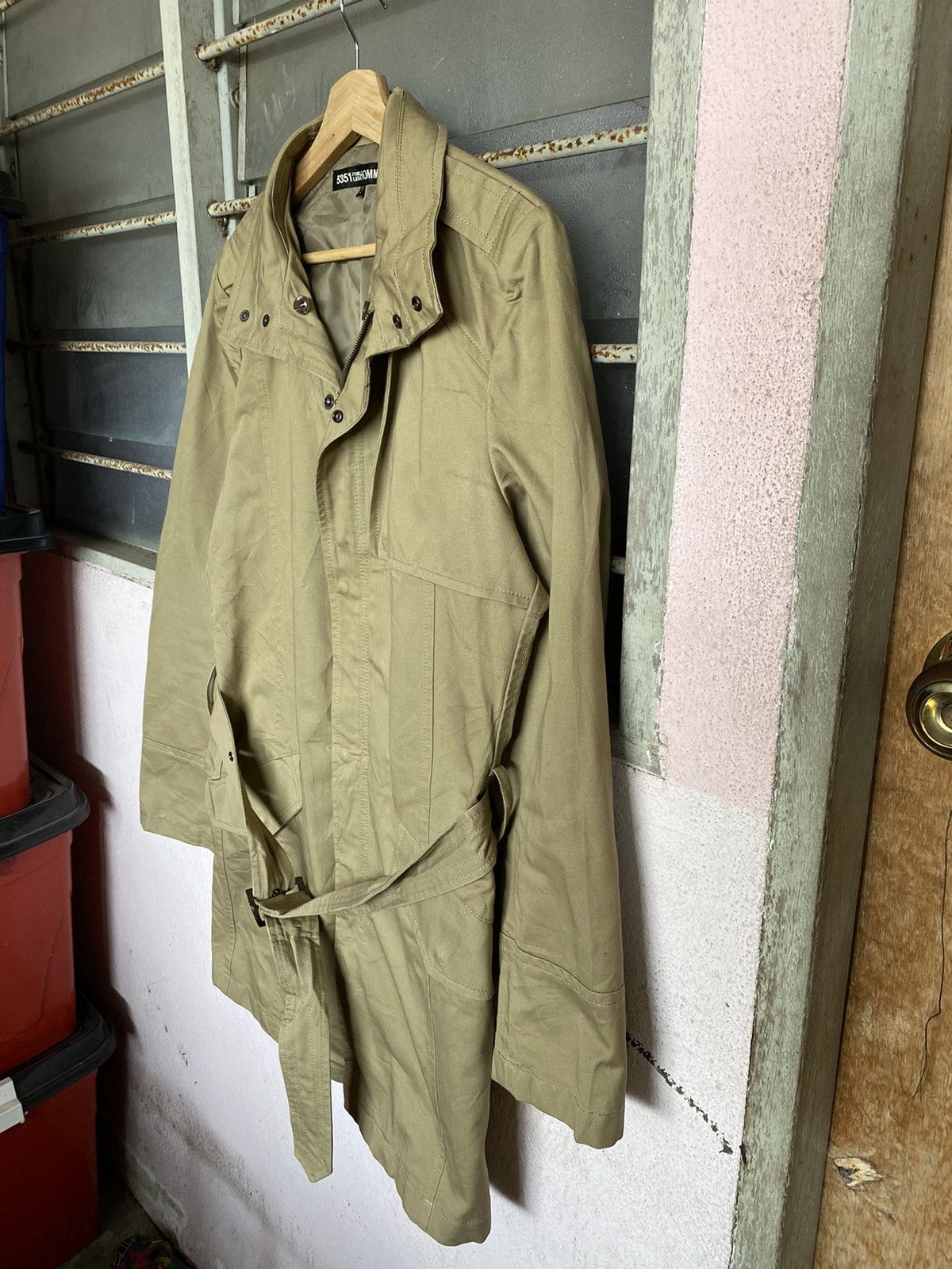 5351 POUR LES HOMMES 5351 Pour Les Hommes Trench Coat Size US M / EU 48-50 / 2 - 3 Thumbnail