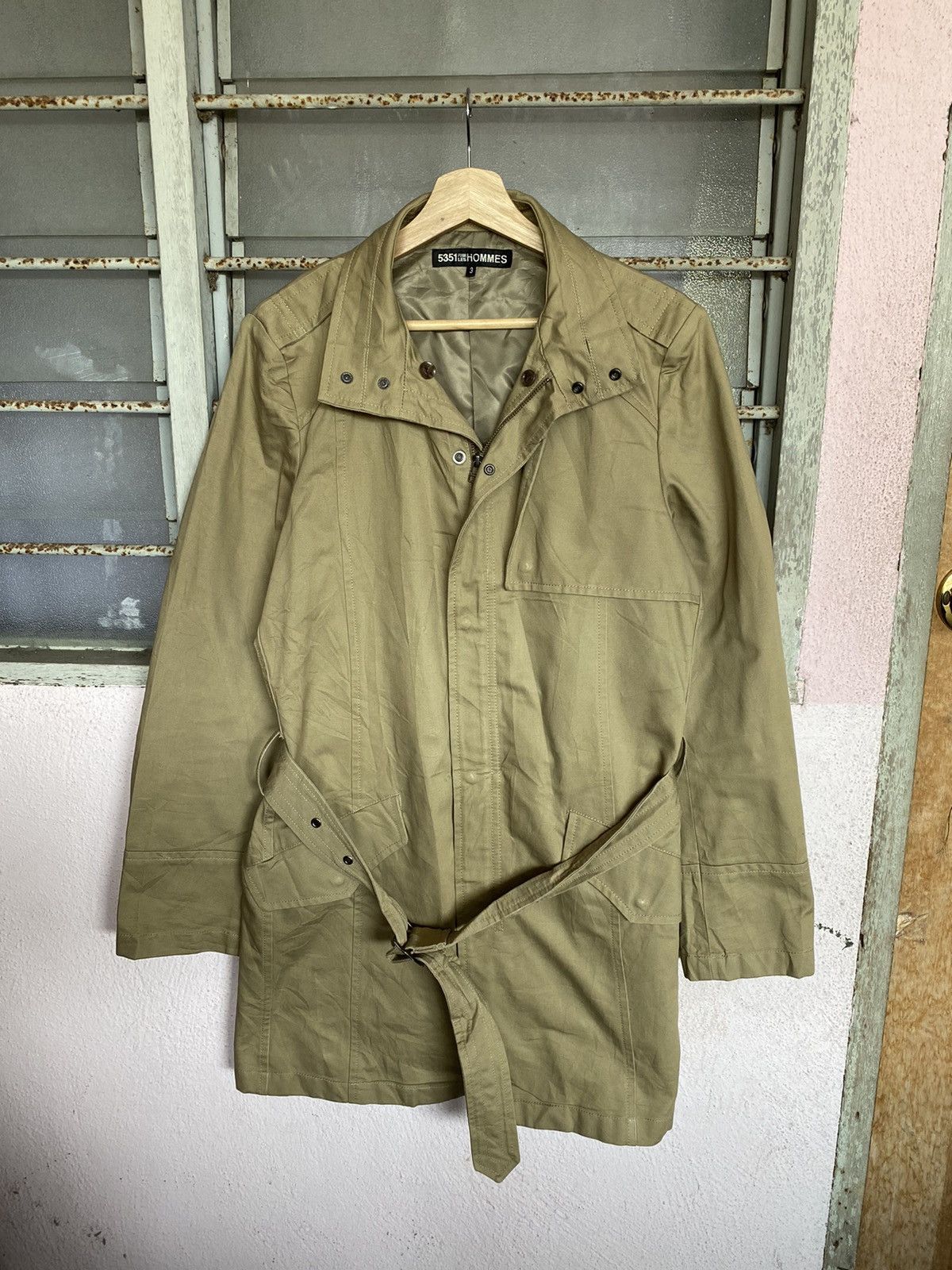 5351 POUR LES HOMMES 5351 Pour Les Hommes Trench Coat Size US M / EU 48-50 / 2 - 5 Thumbnail