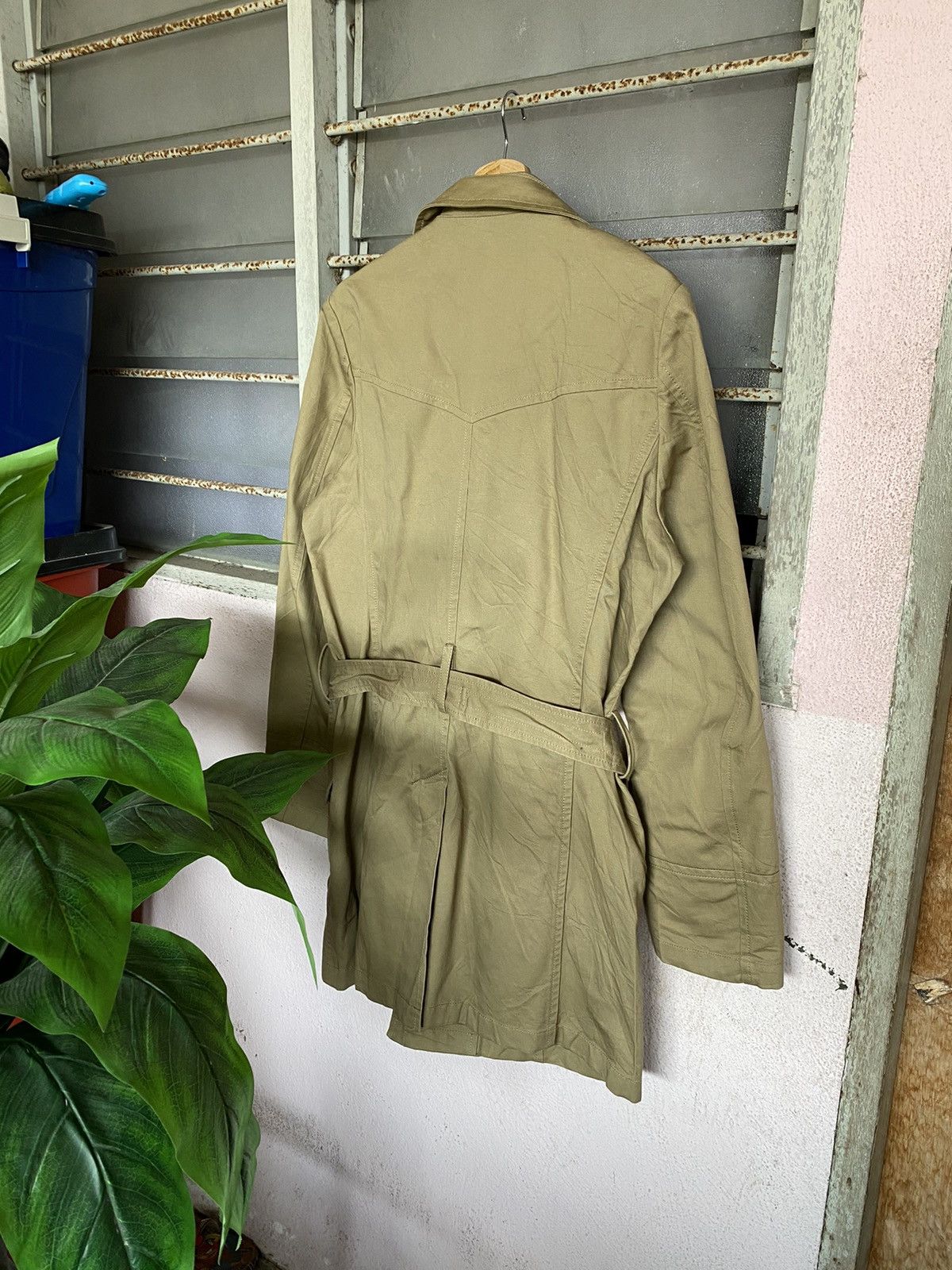 5351 POUR LES HOMMES 5351 Pour Les Hommes Trench Coat Size US M / EU 48-50 / 2 - 2 Thumbnail
