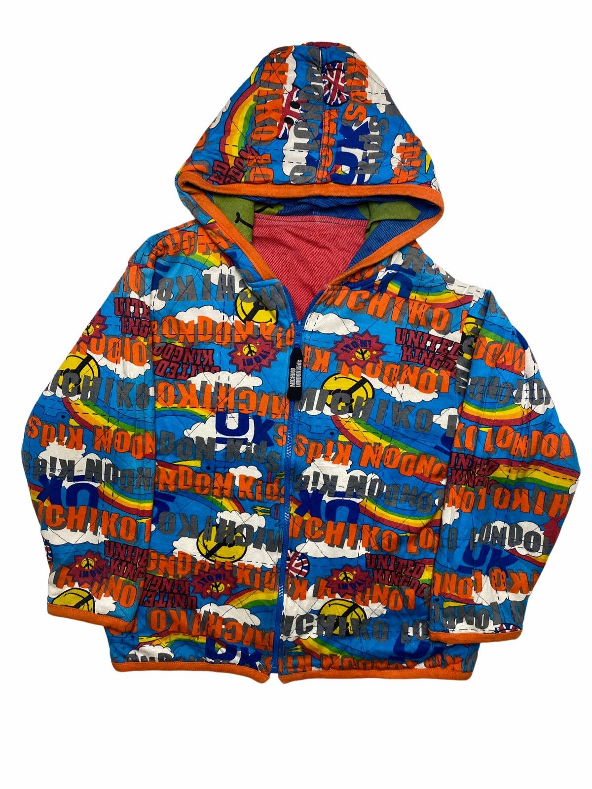 Hiroko Koshino Homme 2000s Michiko London - Reversible Hippie Jacket Size US XXS / EU 40 - 2 Thumbnail