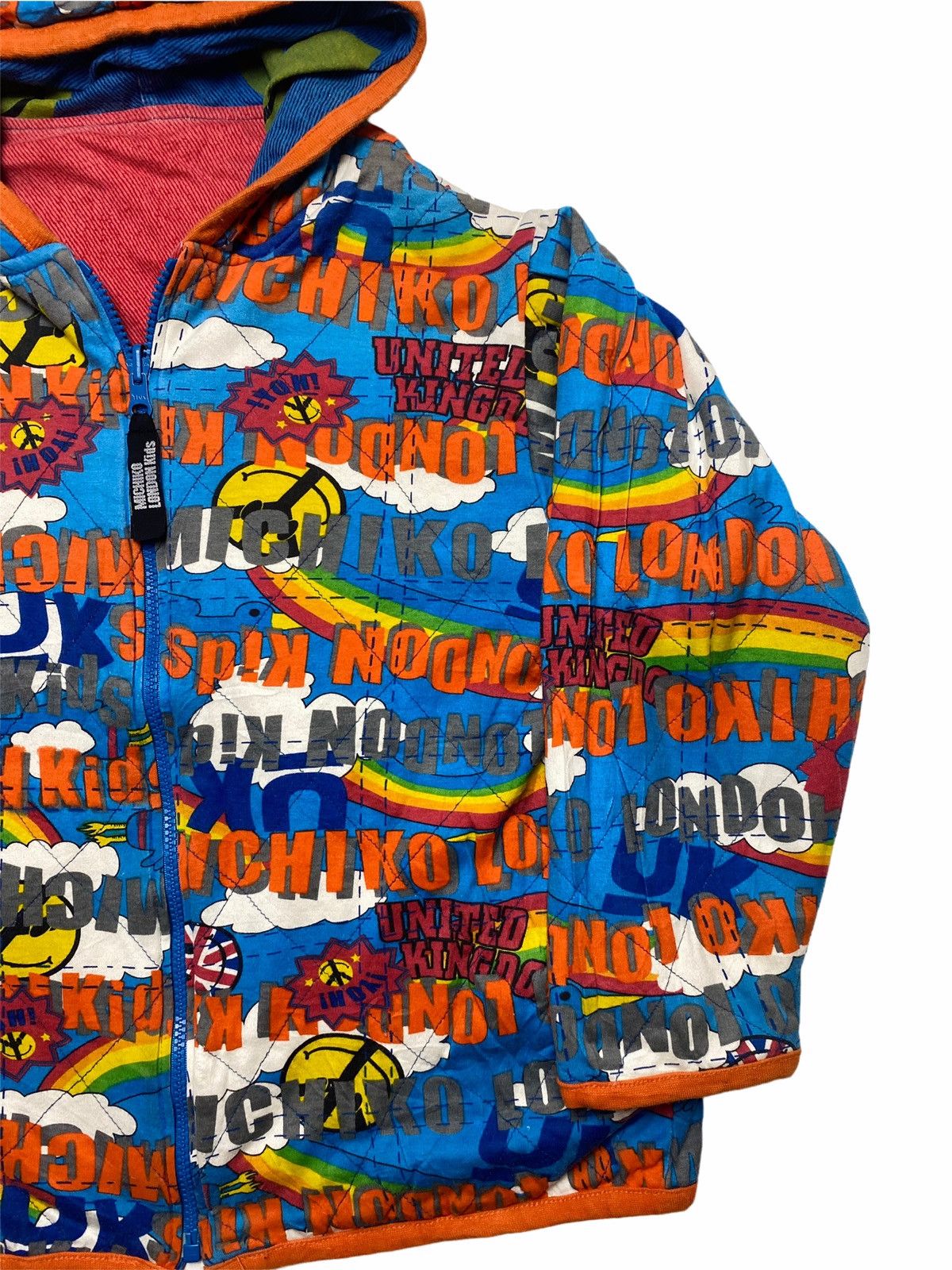 Hiroko Koshino Homme 2000s Michiko London - Reversible Hippie Jacket Size US XXS / EU 40 - 9 Thumbnail
