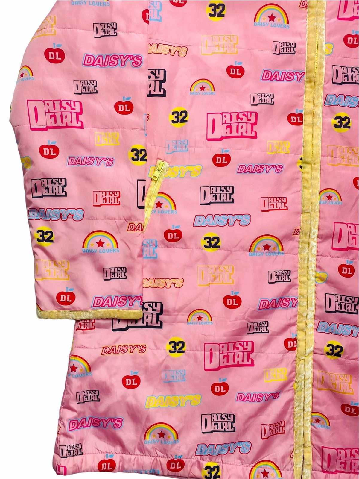 Hysteric Glamour × Japanese Brand 2000s Daisy Lovers - Y2K Font Style Long Jacket Size US M / EU 48-50 / 2 - 4 Thumbnail