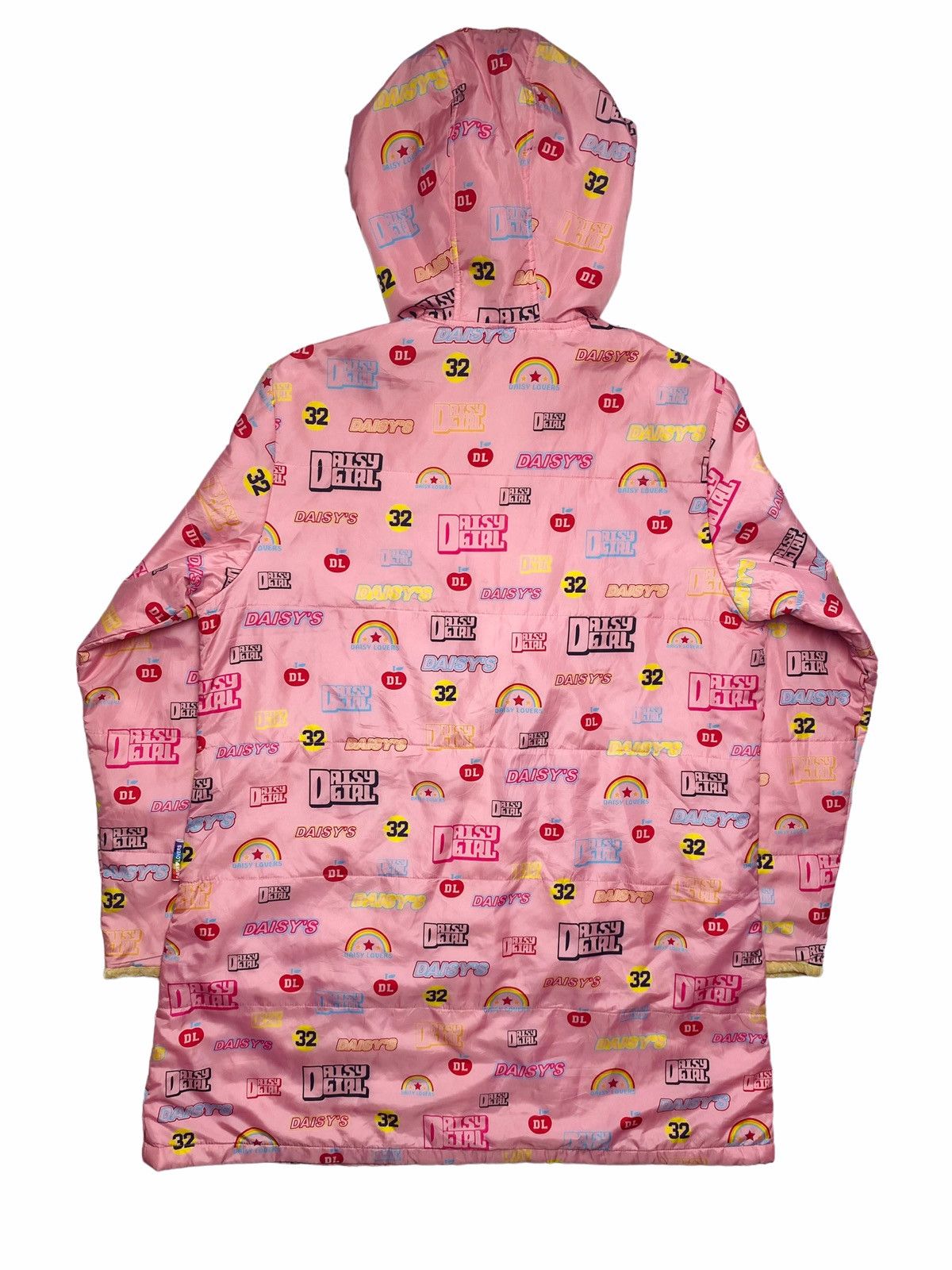 Hysteric Glamour × Japanese Brand 2000s Daisy Lovers - Y2K Font Style Long Jacket Size US M / EU 48-50 / 2 - 3 Thumbnail