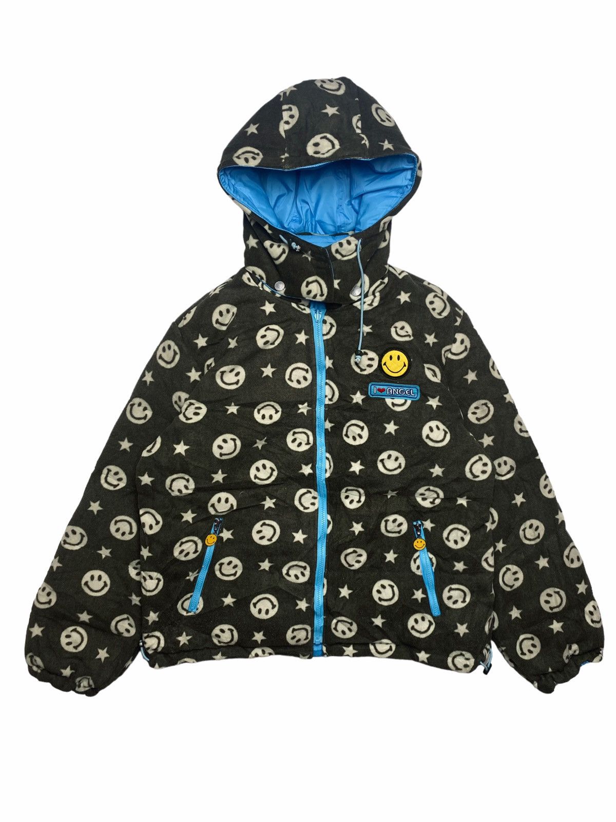 Angel Blue × Japanese Brand 1990s Angel Blue - Smile Star Reversible Jacket Size US L / EU 52-54 / 3 - 3 Thumbnail