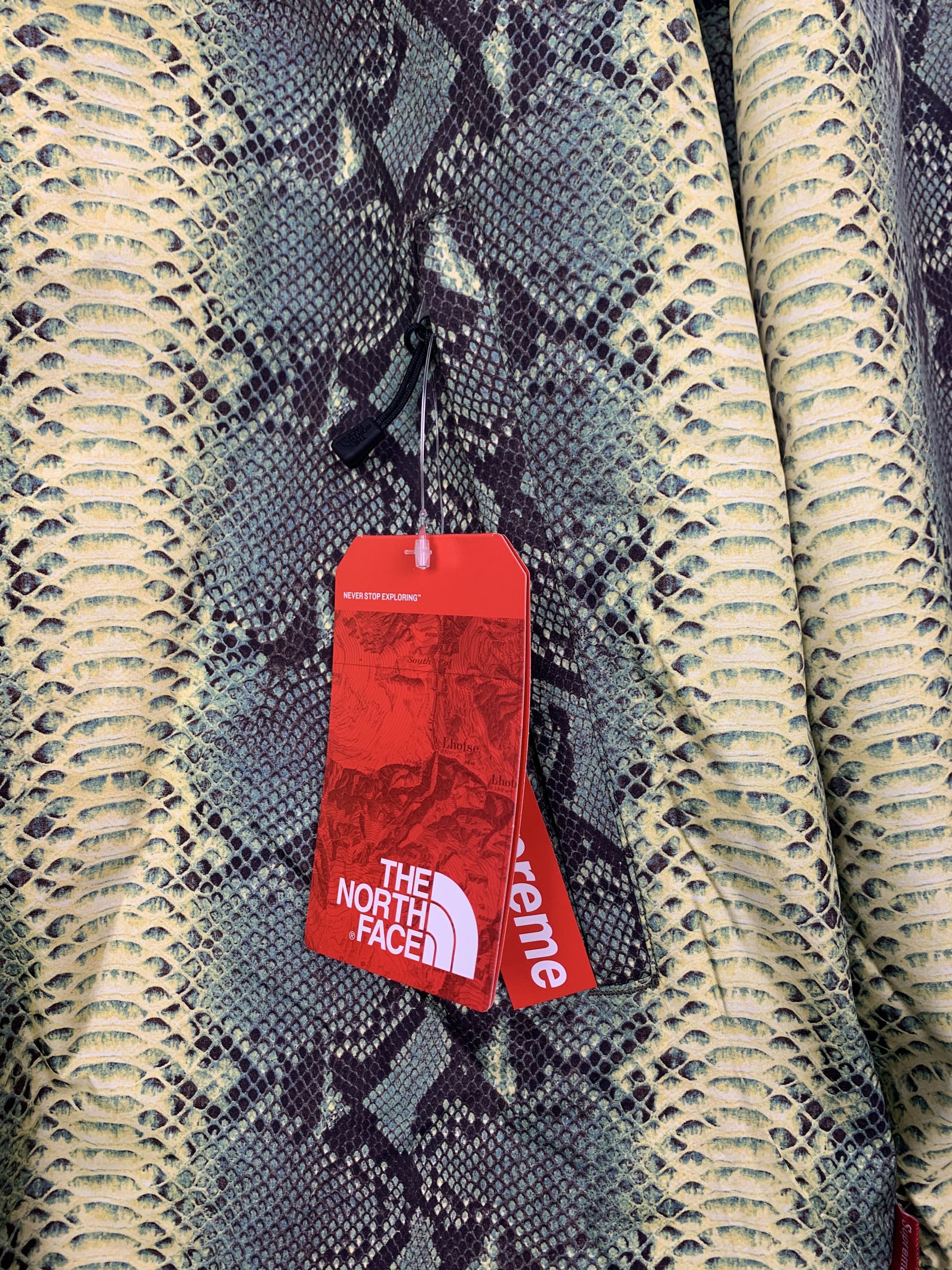 Supreme × The North Face 2018 Supreme North Face Snakeskin Taped Seam Coaches Jacket Size US L / EU 52-54 / 3 - 8 Thumbnail
